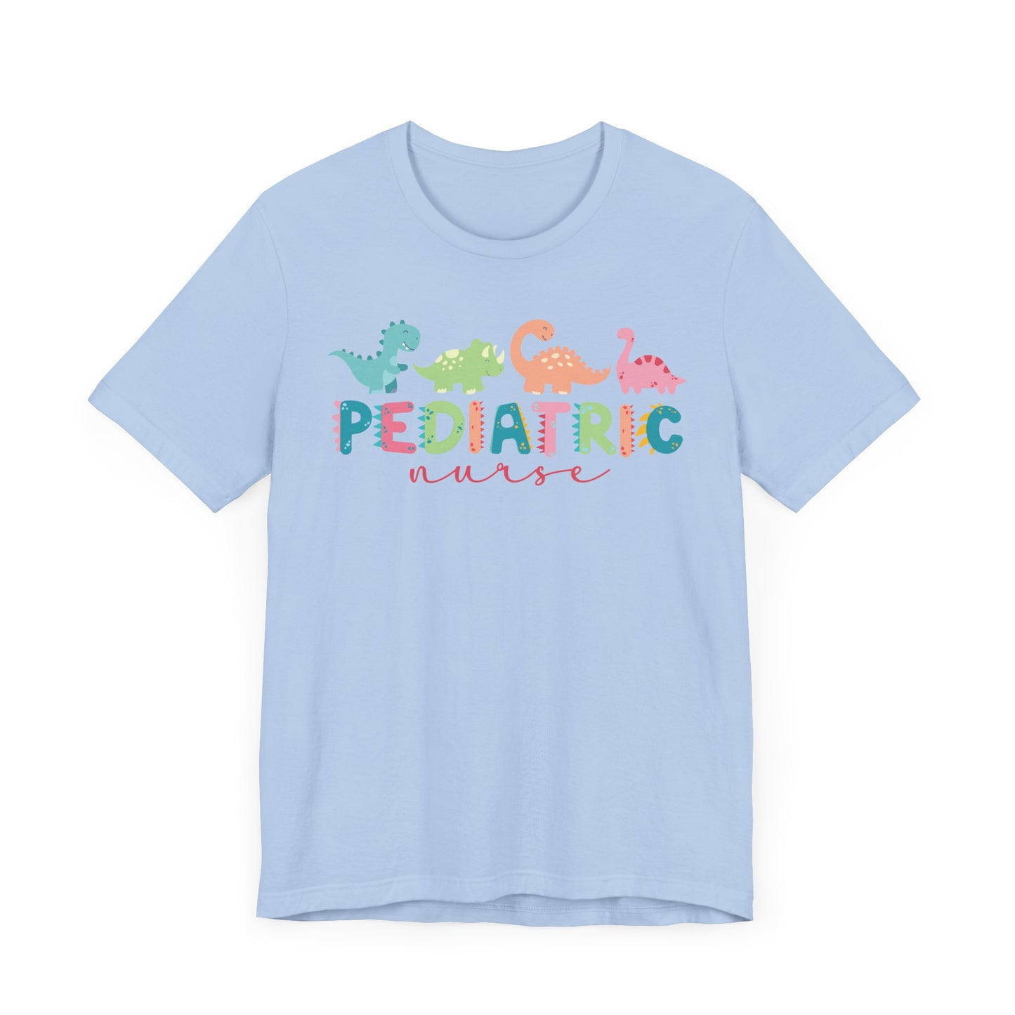 Dino peds shirt, brighten any patients day with cutest dinosaur pediatric shirt