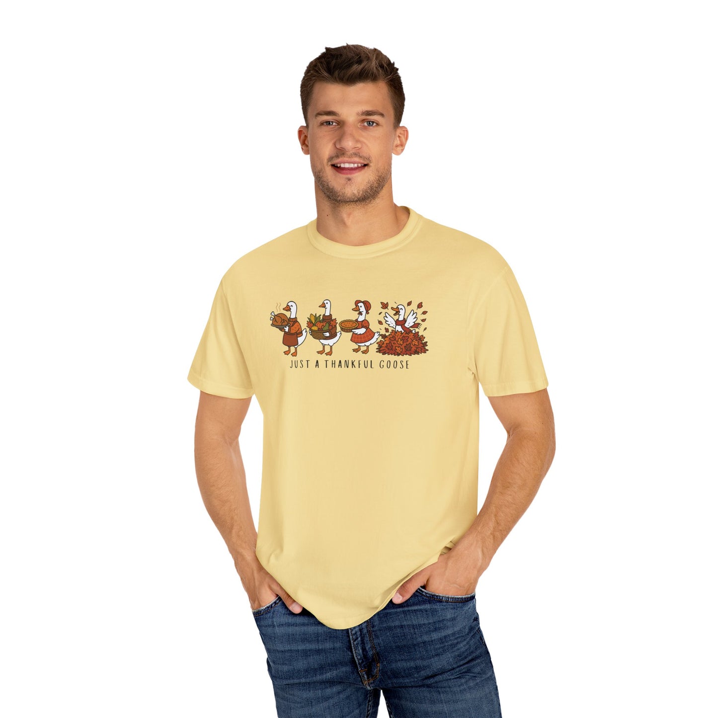 Funny Goose Thanksgiving Comfort colors tshirt