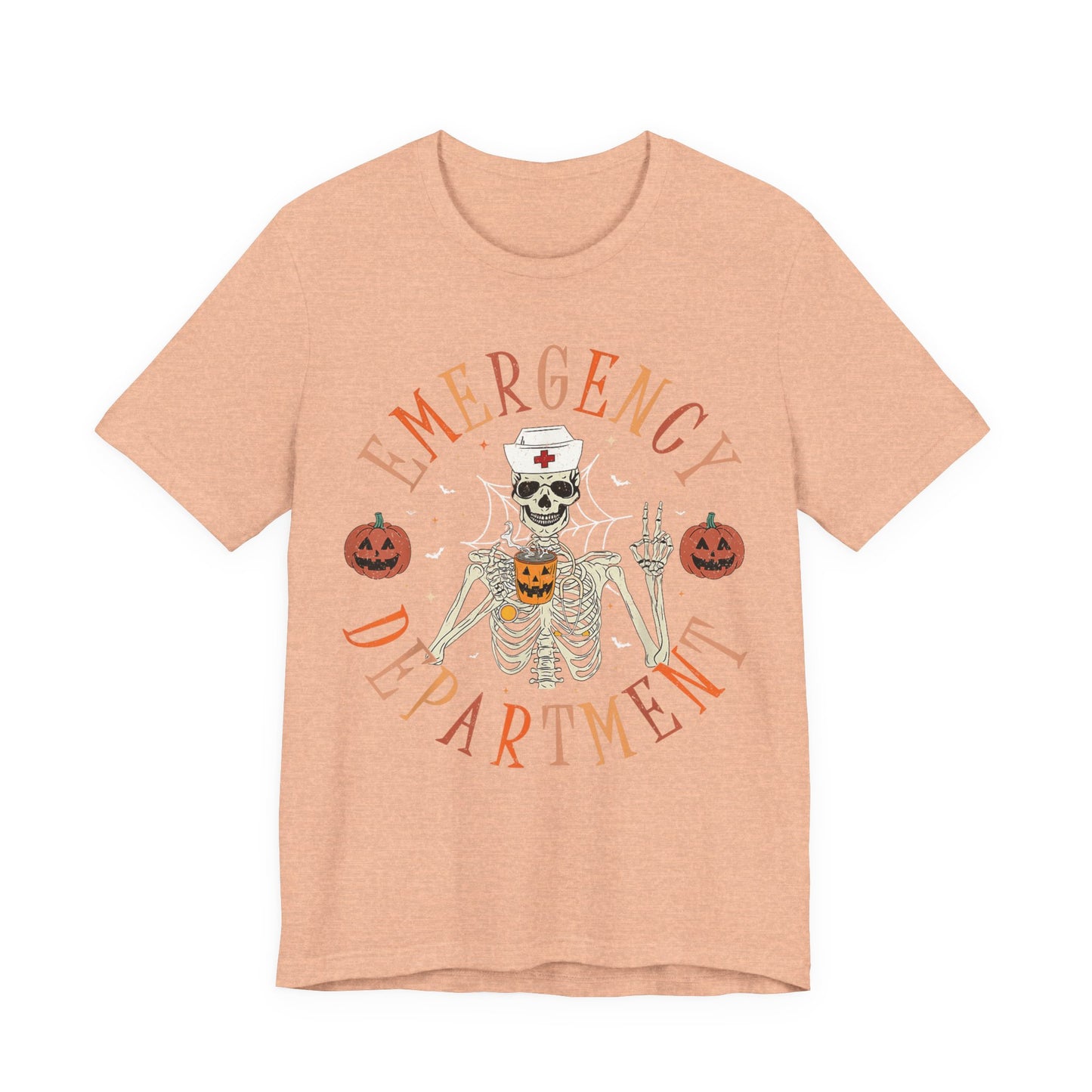 Skeleton ED Nurse , pediatric nurse Halloween shirt, gildan skeleton nurse shirt, Peds nurse , Spooky nurse shirt