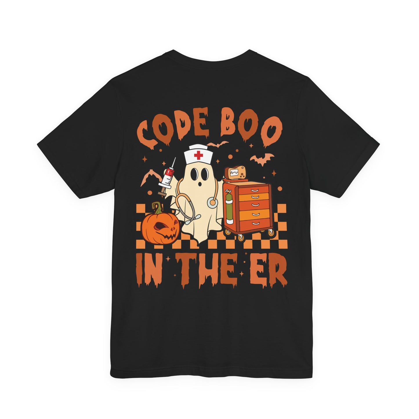 Code Boo in the ER, pediatric nurse Halloween shirt, ghost nurse shirt, Peds nurse , Spooky nurse shirt