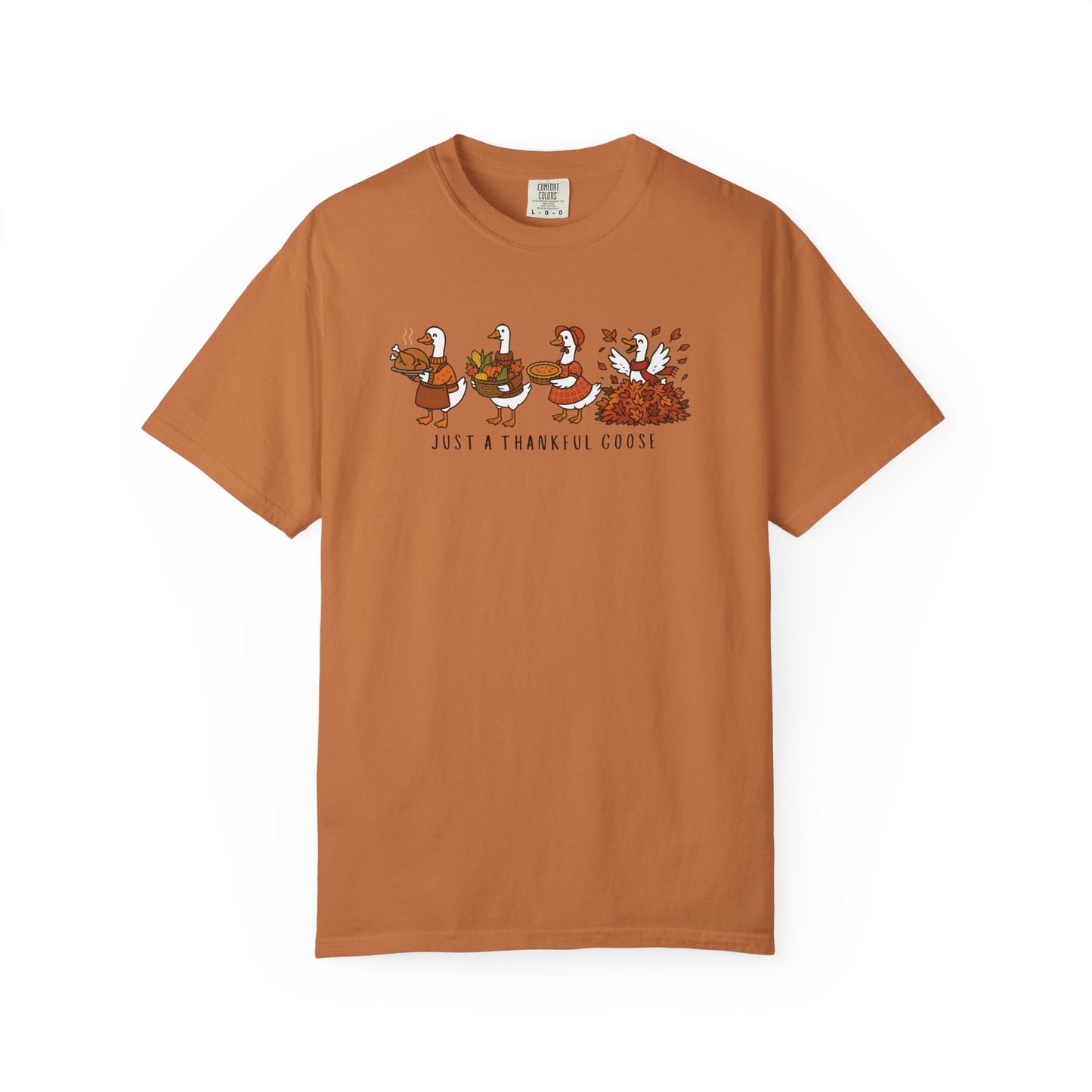 Funny Goose Thanksgiving Comfort colors tshirt