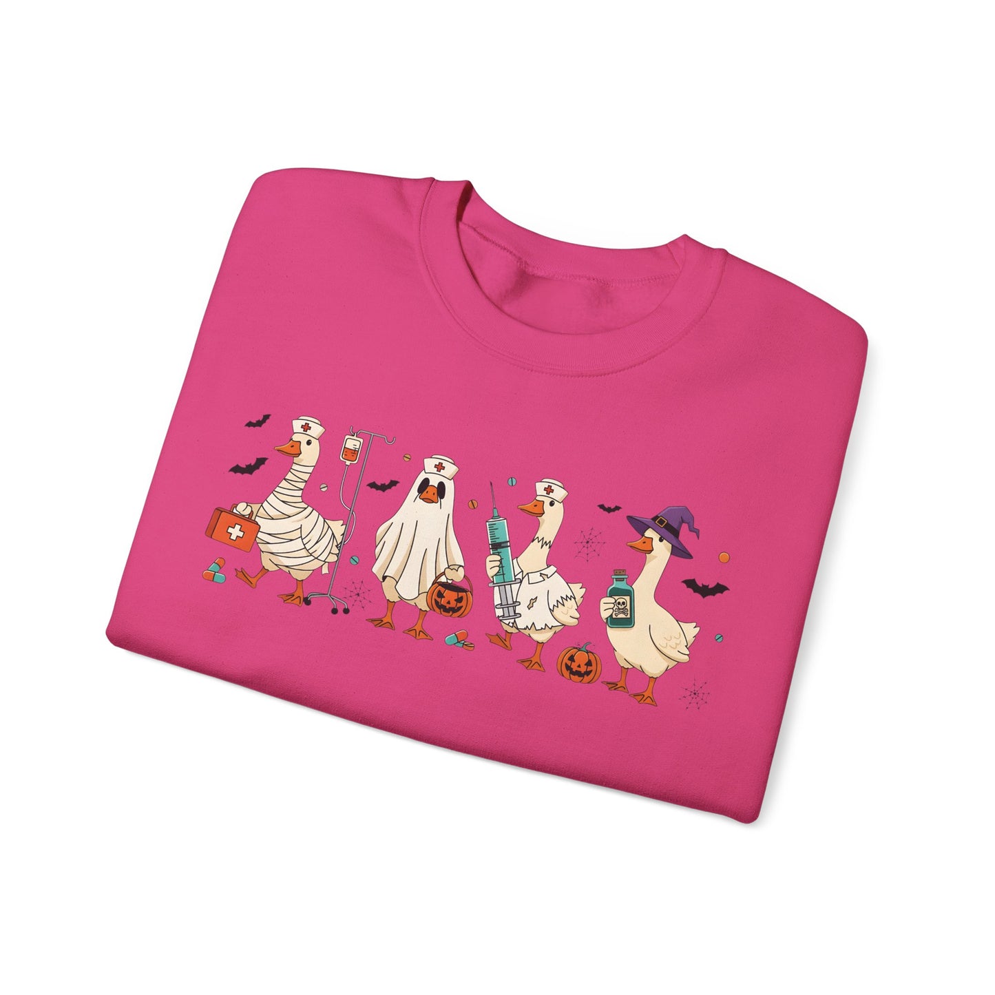 Spooky Goose  Halloween sweatshirt , pediatric nurse sweatshirt, Halloween sweatshirt, spooky season, ER RN, NICU nurseHalloween Nurse, comfort colors