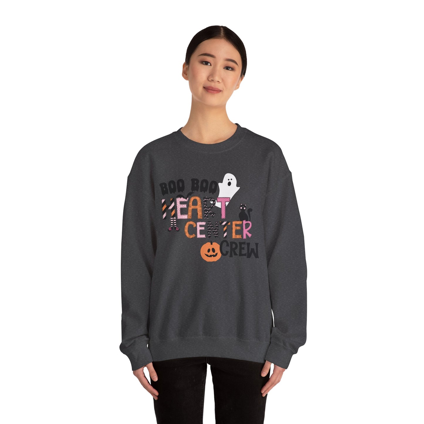 Cardiac Nurse Boo Boo Peds Crew, pediatric nurse Halloween sweatshirt,gildan  ghost nurse sweatshirt, Peds nurse , Spooky nurse shirt