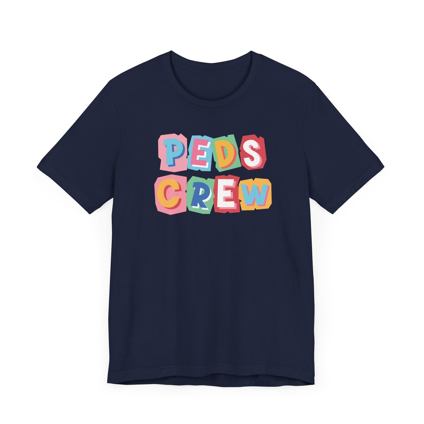 Peds crew nurse tshirt , retro 90s theme nurse tshirt