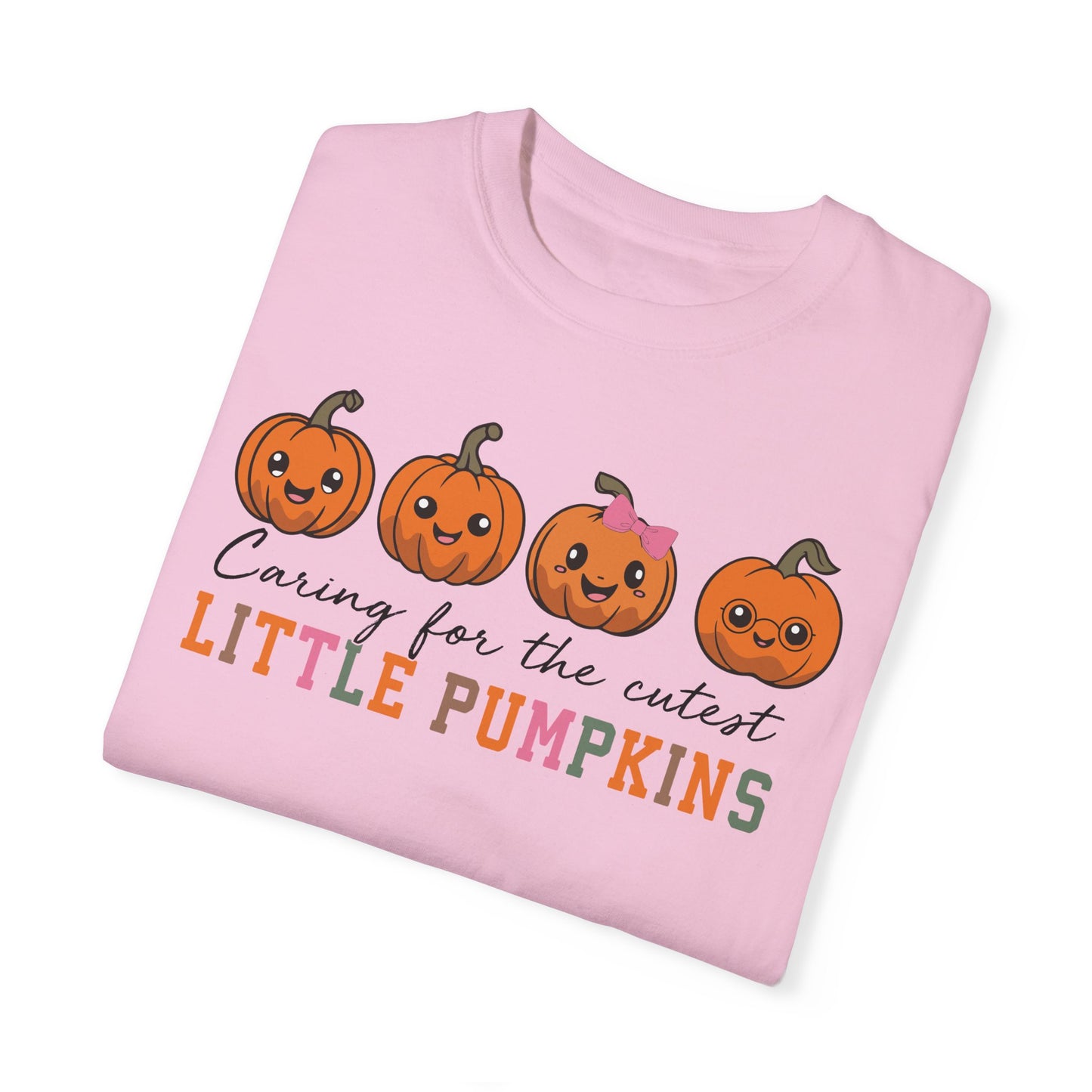 Caring for the littlest pumpkins Cute Pediatric Nurse Shirt , funny nurse shirt, Nurse shirt, gift for nurse, coquette bow, everything fall, ed nurse, ICU RN