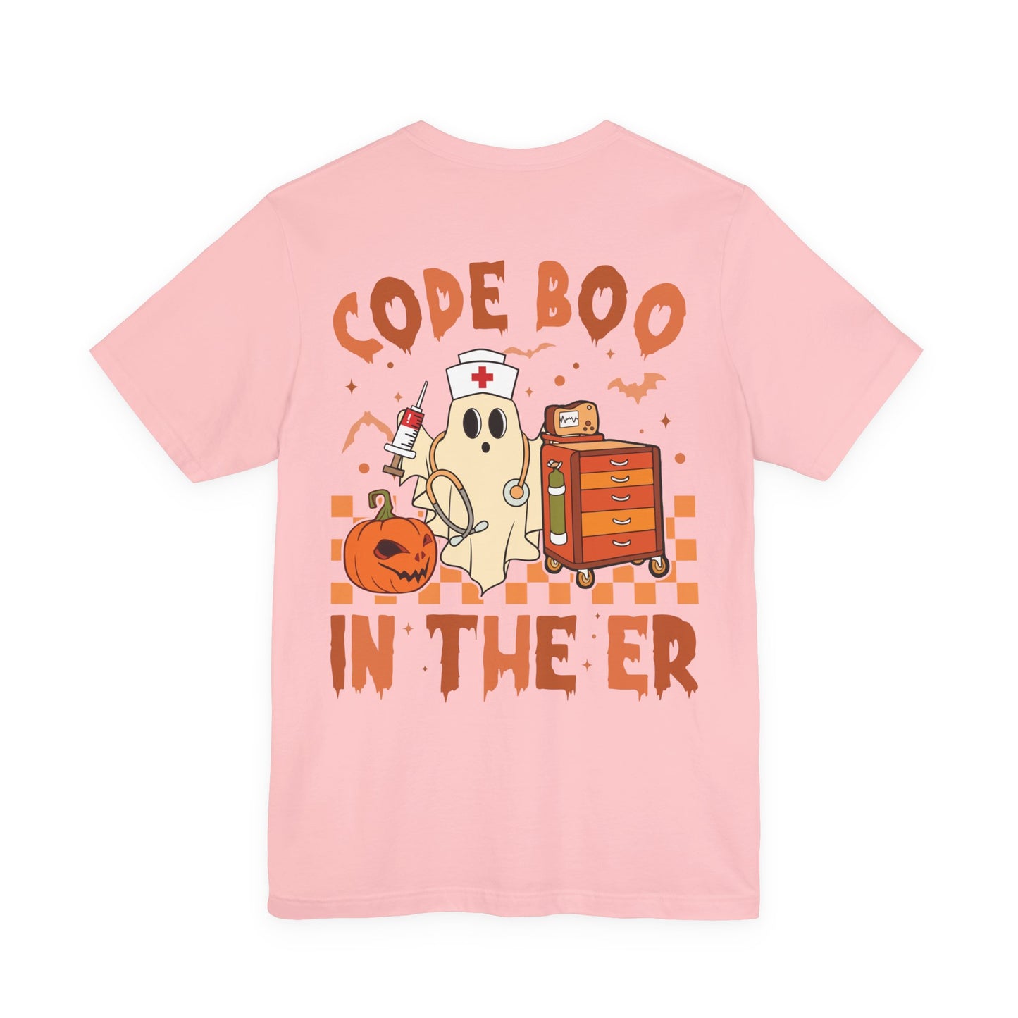 Code Boo in the ER, pediatric nurse Halloween shirt, ghost nurse shirt, Peds nurse , Spooky nurse shirt