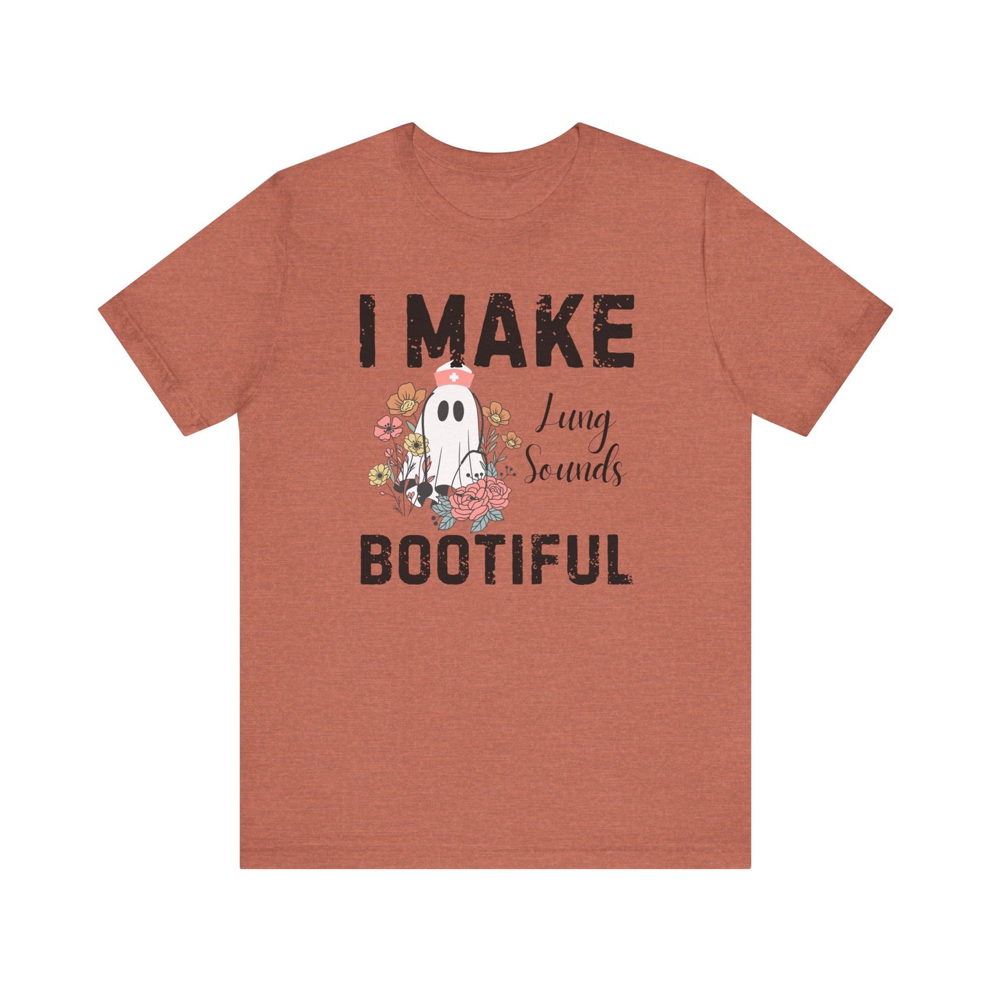I make lung sounds beautiful t shirt, ghost nurse shirt , emergency nurse, RN Halloween shirt , comfort colors shirt, ER RN, medical shirt