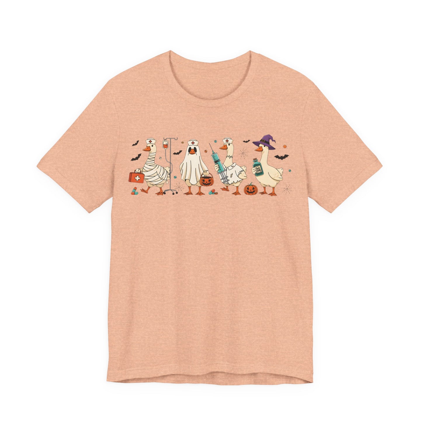 Spooky goose tshirt, pediatric nurse sweatshirt, Halloween sweatshirt, spooky season, ER RN, NICU nurseHalloween Nurse, comfort colors