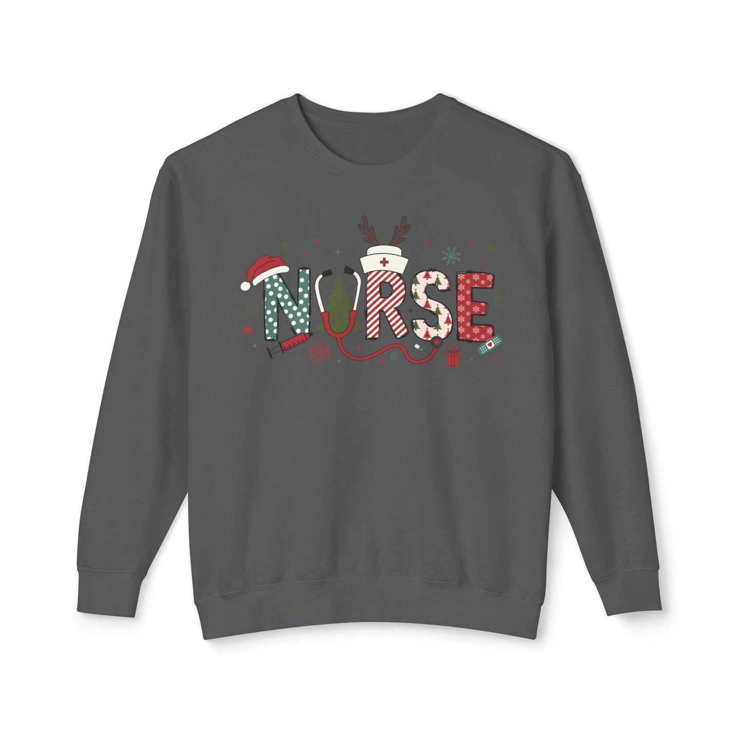 Comfort colors Nurse Christmas Christmas sweatshirt