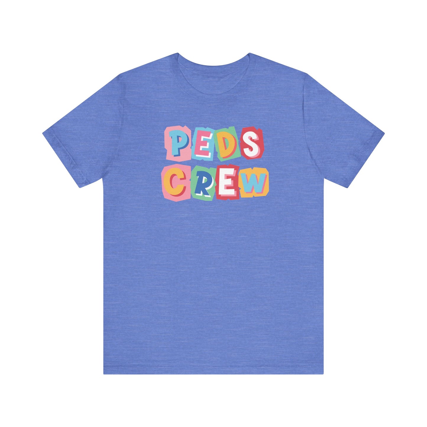 Peds crew nurse tshirt , retro 90s theme nurse tshirt