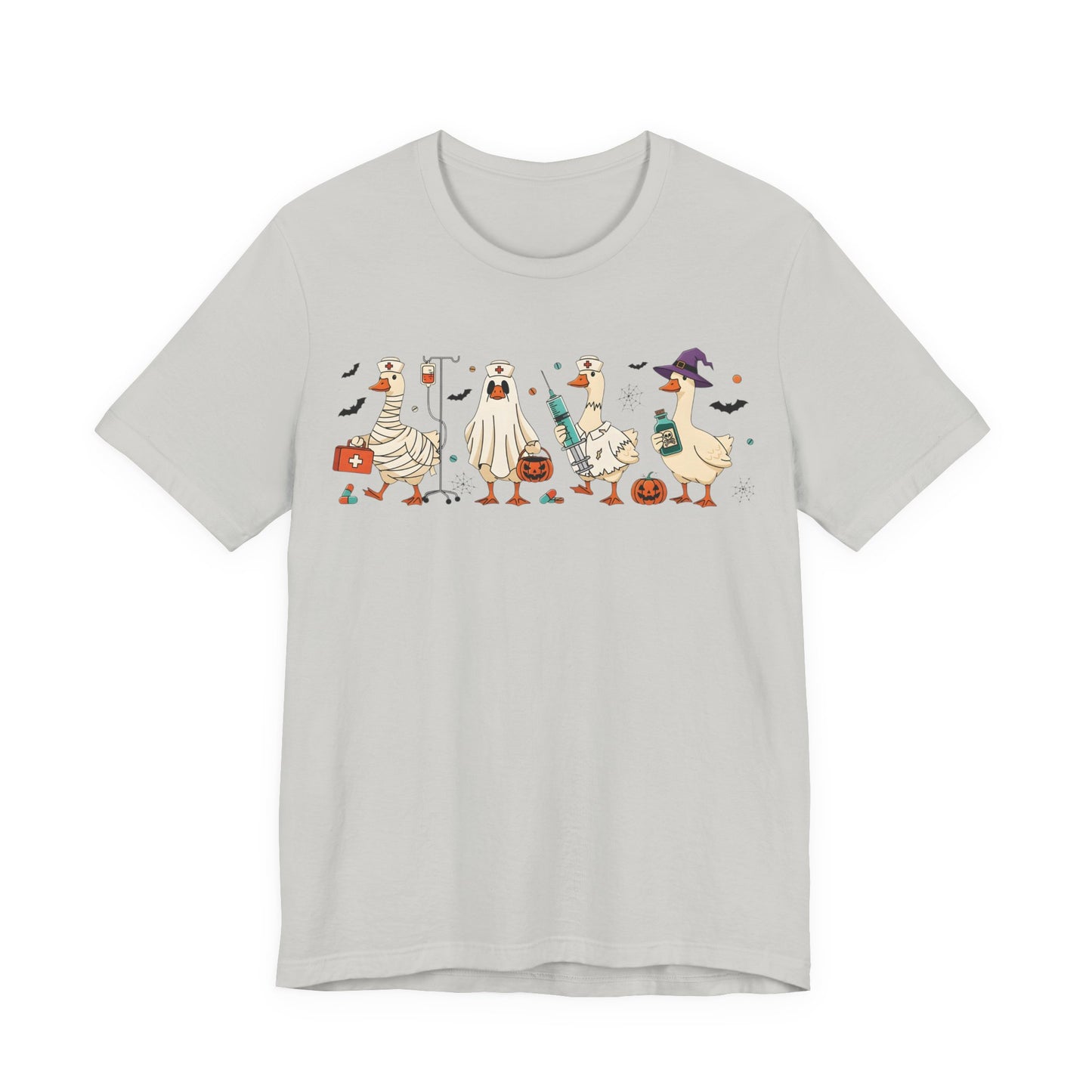 Spooky goose tshirt, pediatric nurse sweatshirt, Halloween sweatshirt, spooky season, ER RN, NICU nurseHalloween Nurse, comfort colors