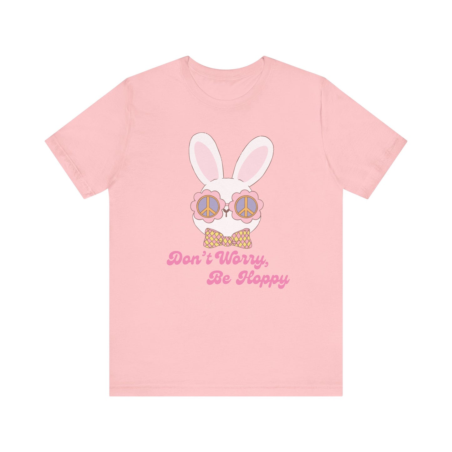 Don't Worry Be Hoppy cute Easter Shirt, bella canvas, comfy tshirt