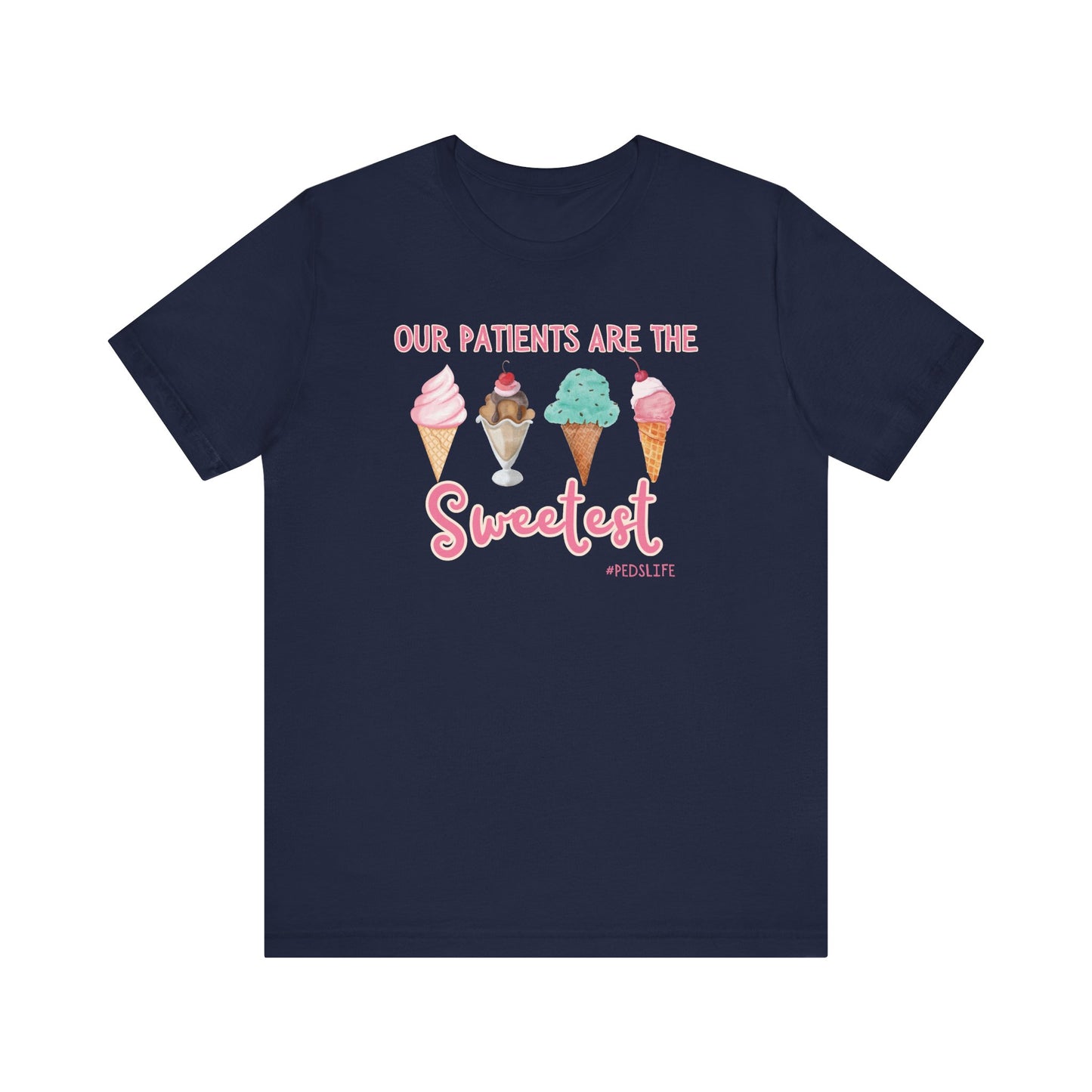 Cutest ice cream Peds shirt, our patients are the sweetest