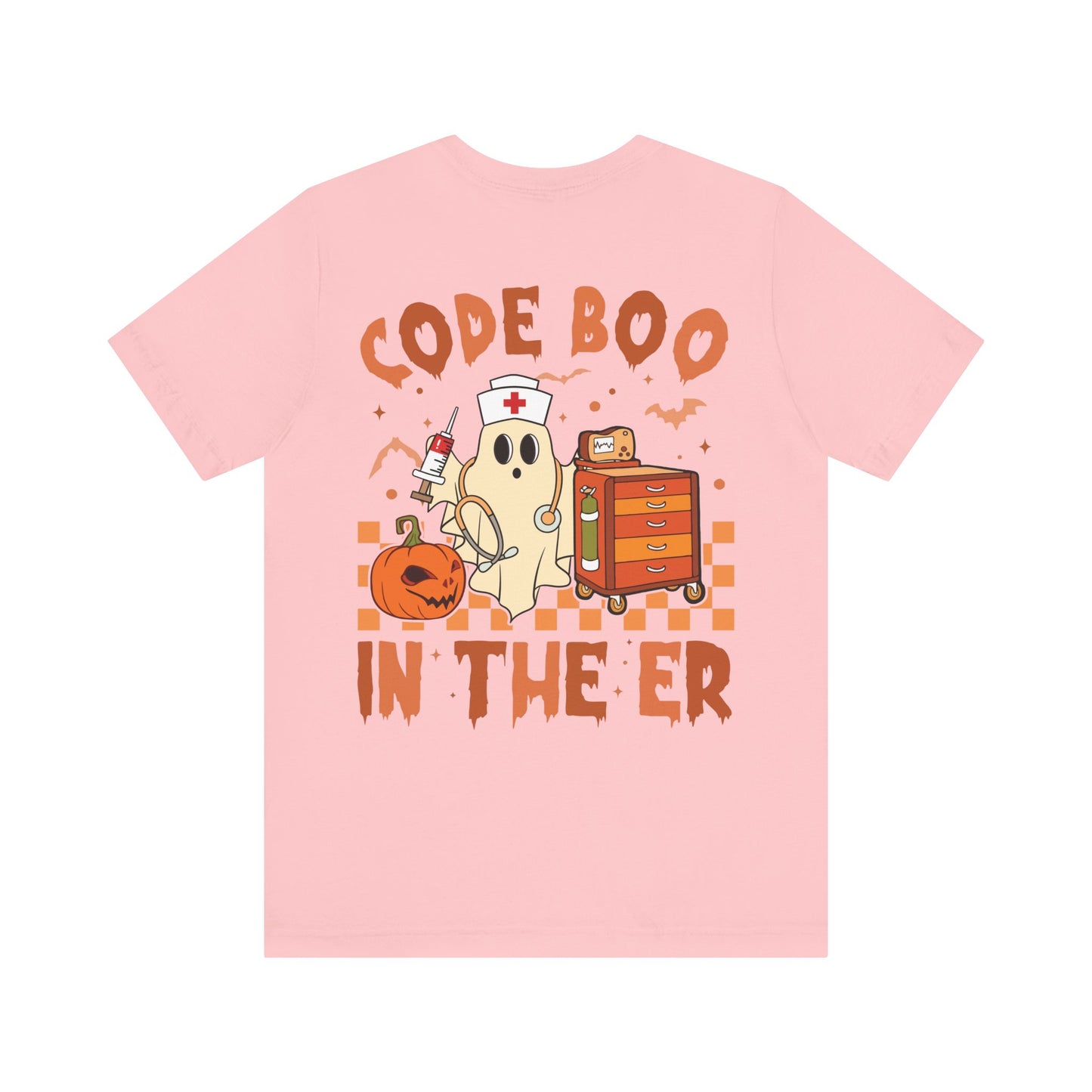 Code Boo in the ER, pediatric nurse Halloween shirt, ghost nurse shirt, Peds nurse , Spooky nurse shirt