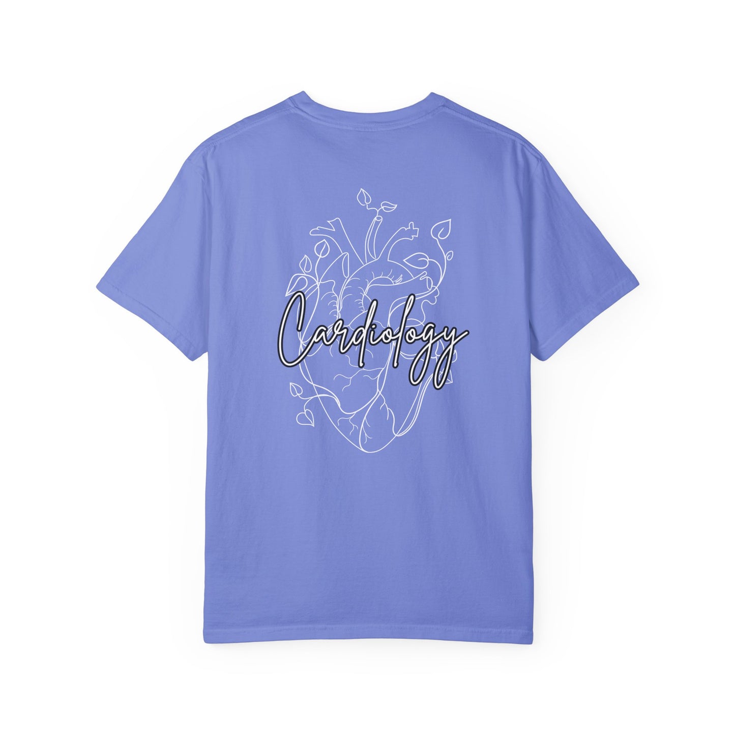 Simple Floral Heart , Cardiology Comfort Colors Tshirt