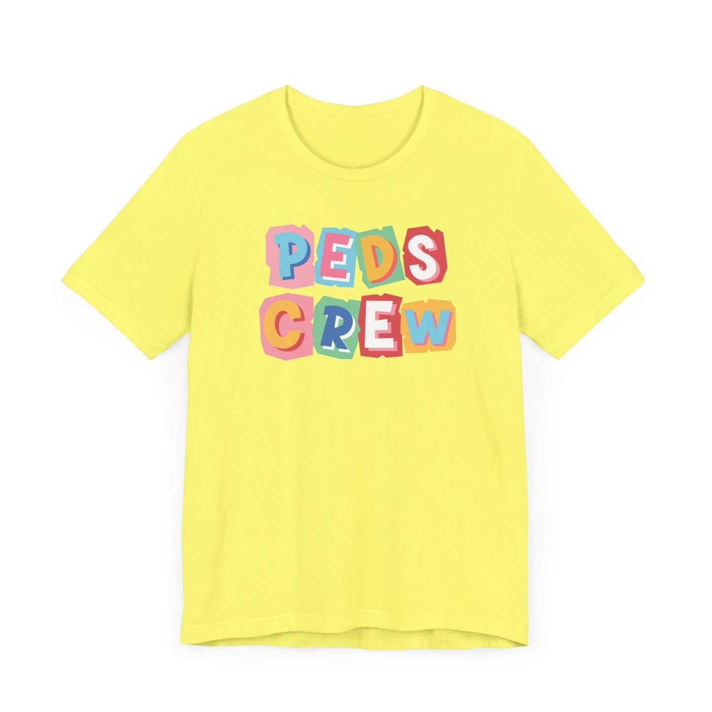 Peds crew nurse tshirt , retro 90s theme nurse tshirt