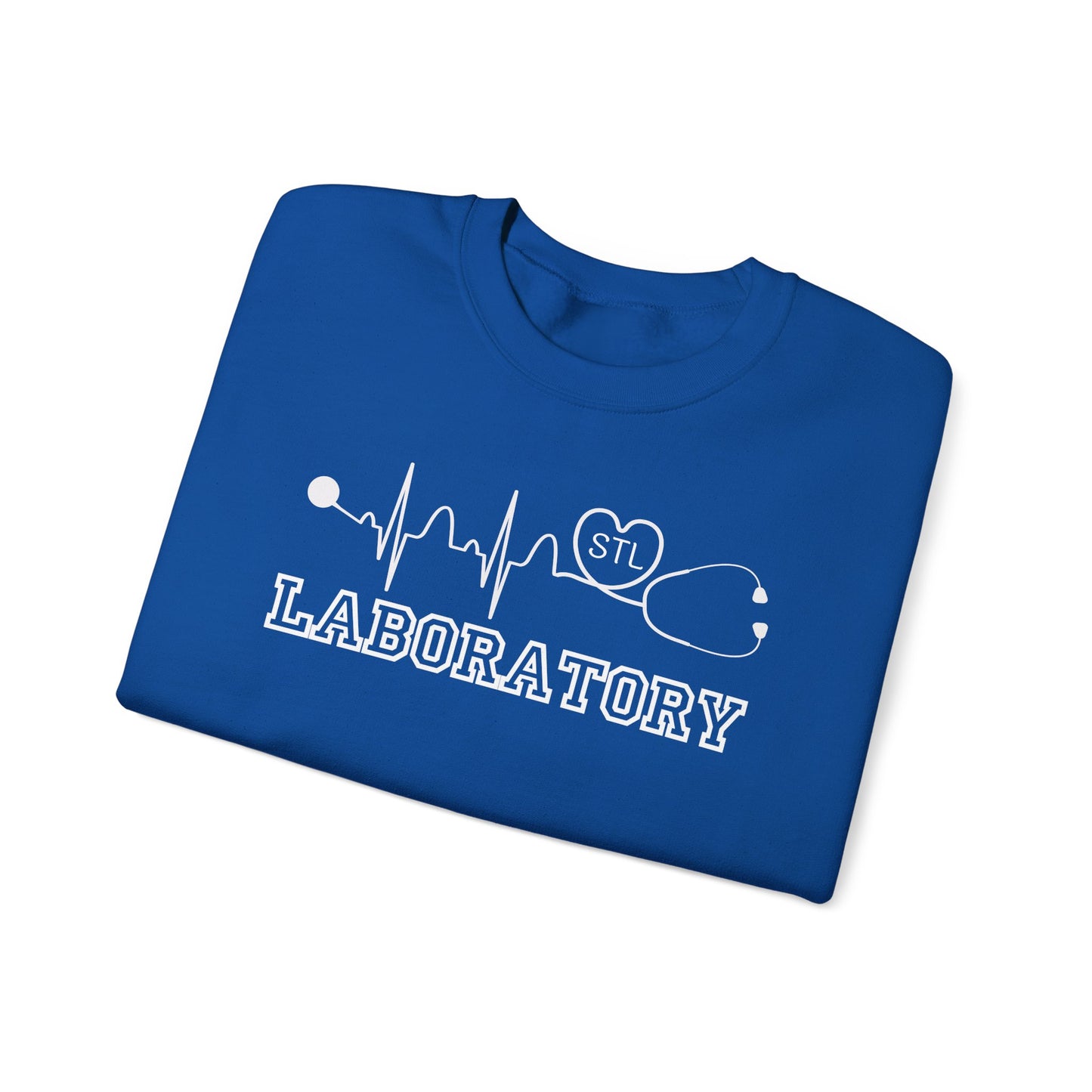 STL laboratory EKG RN Comfy Gildan Sweatshirt, EKG STL  love, wear out or at work!
