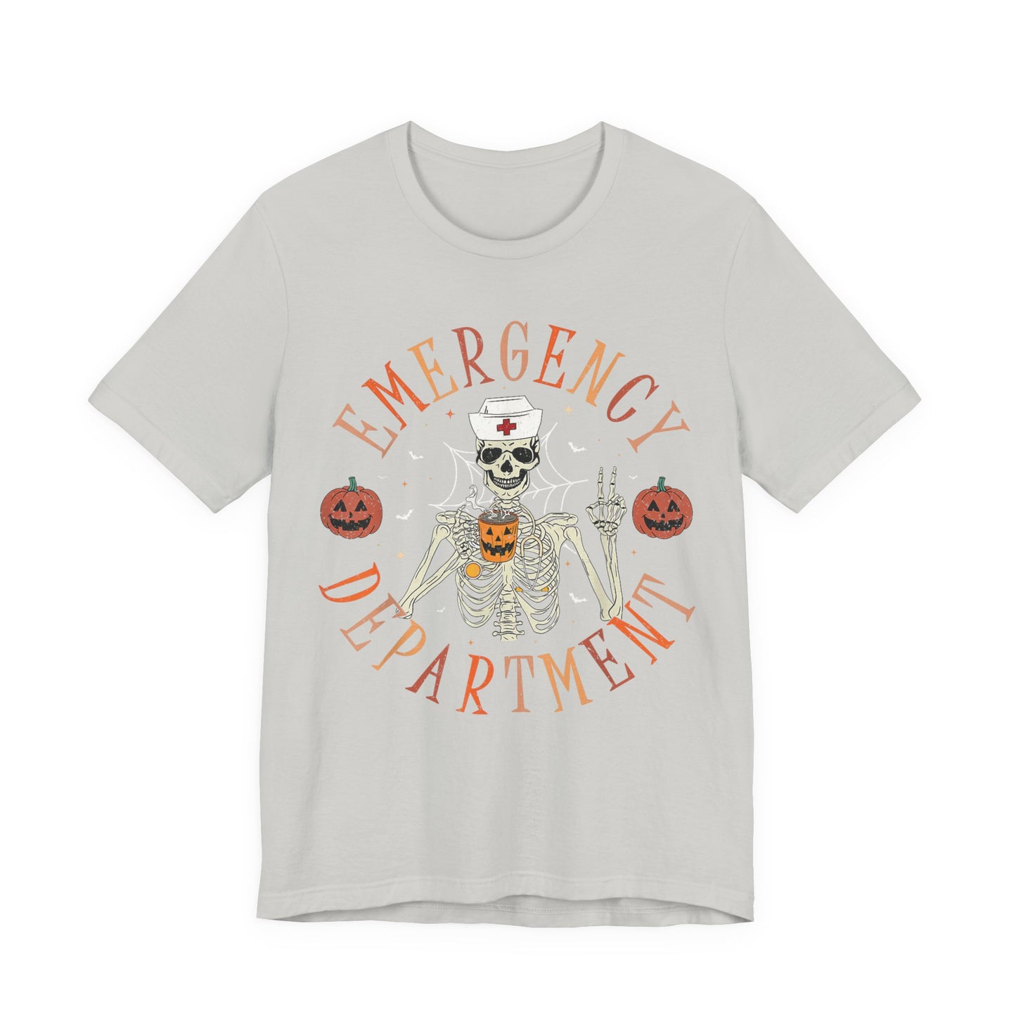 Skeleton ED Nurse , pediatric nurse Halloween shirt, gildan skeleton nurse shirt, Peds nurse , Spooky nurse shirt