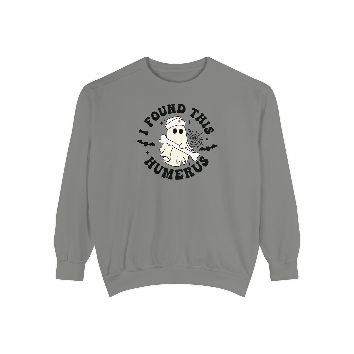 Funny Ghost pediatric nurse sweatshirt, Halloween sweatshirt, spooky season, ER RN, NICU nurse,  Halloween Nurse,, floral Halloween ghost,