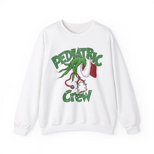 Pediatric Nurse Sweatshirt , Grinch Nurse Shirt, Pain Scale, funny nurse Christmas Long Sleeve, Nurse Christmas, Christmas comfort colors,