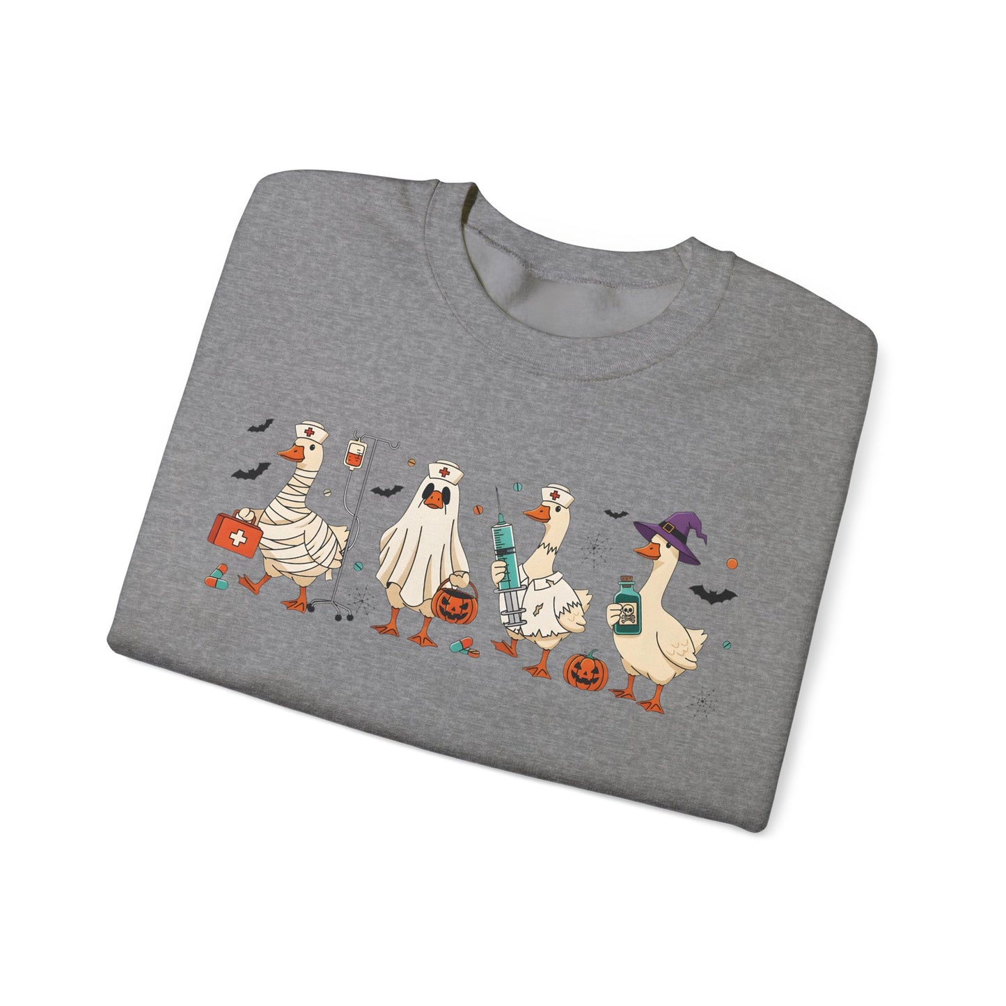 Spooky Goose  Halloween sweatshirt , pediatric nurse sweatshirt, Halloween sweatshirt, spooky season, ER RN, NICU nurseHalloween Nurse, comfort colors