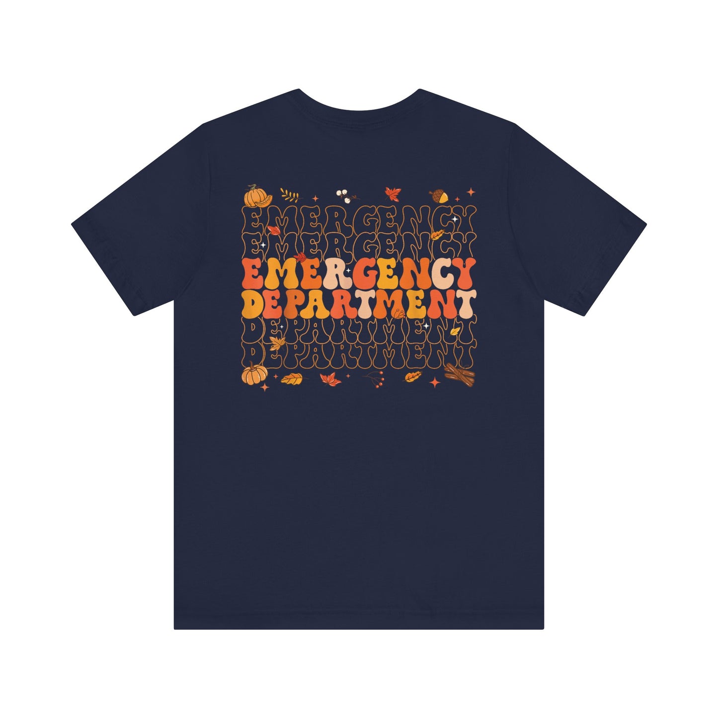 Turkey front ED sign, thanksgiving theme ED Nurse , pediatric nurse shirt, gildan turkey nurse shirt, Peds nurse,fall nurse shirt