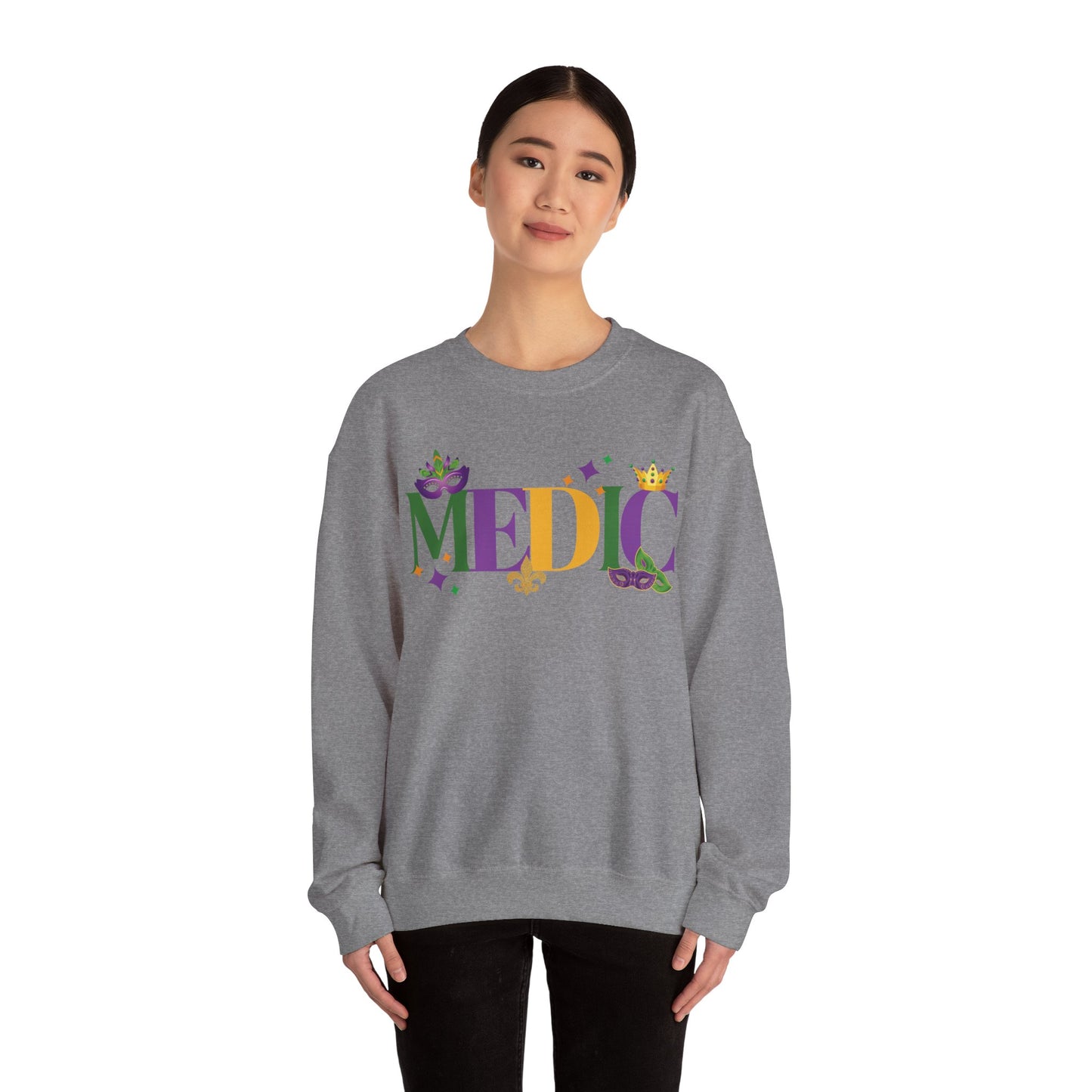 Mardi Gras MEDIC Sweatshirt