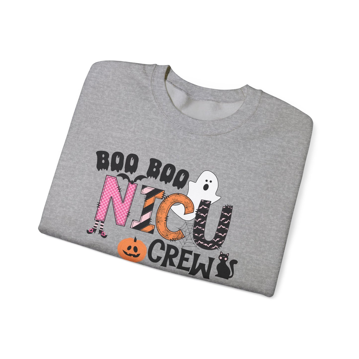 Copy of Boo Boo Peds Crew, pediatric nurse sweatshirt, Halloween sweatshirt, spooky season, ER RN, NICU nurseHalloween Nurse, comfort colors