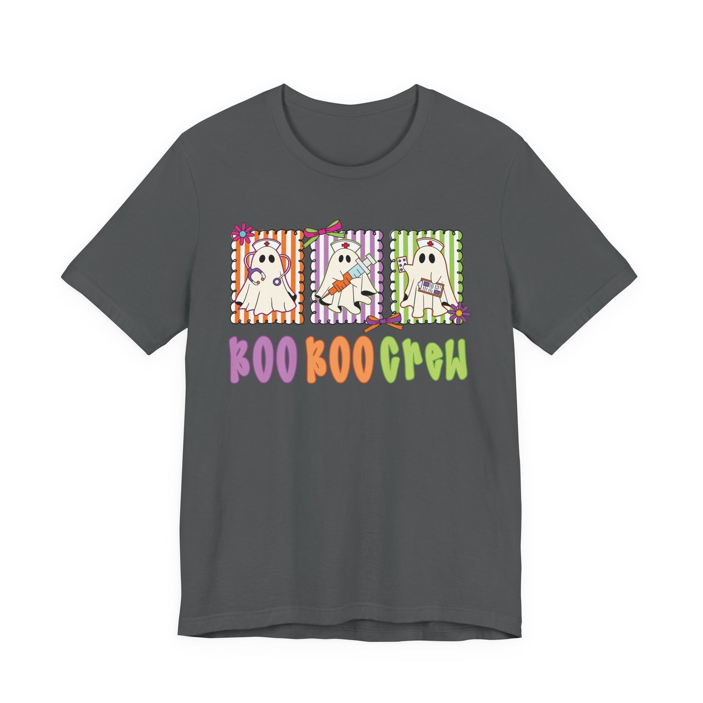 Boo Boo Crew Tshirt , pediatric nurse Halloween shirt, gildan ghost nurse shirt, Peds nurse , Spooky nurse shirt