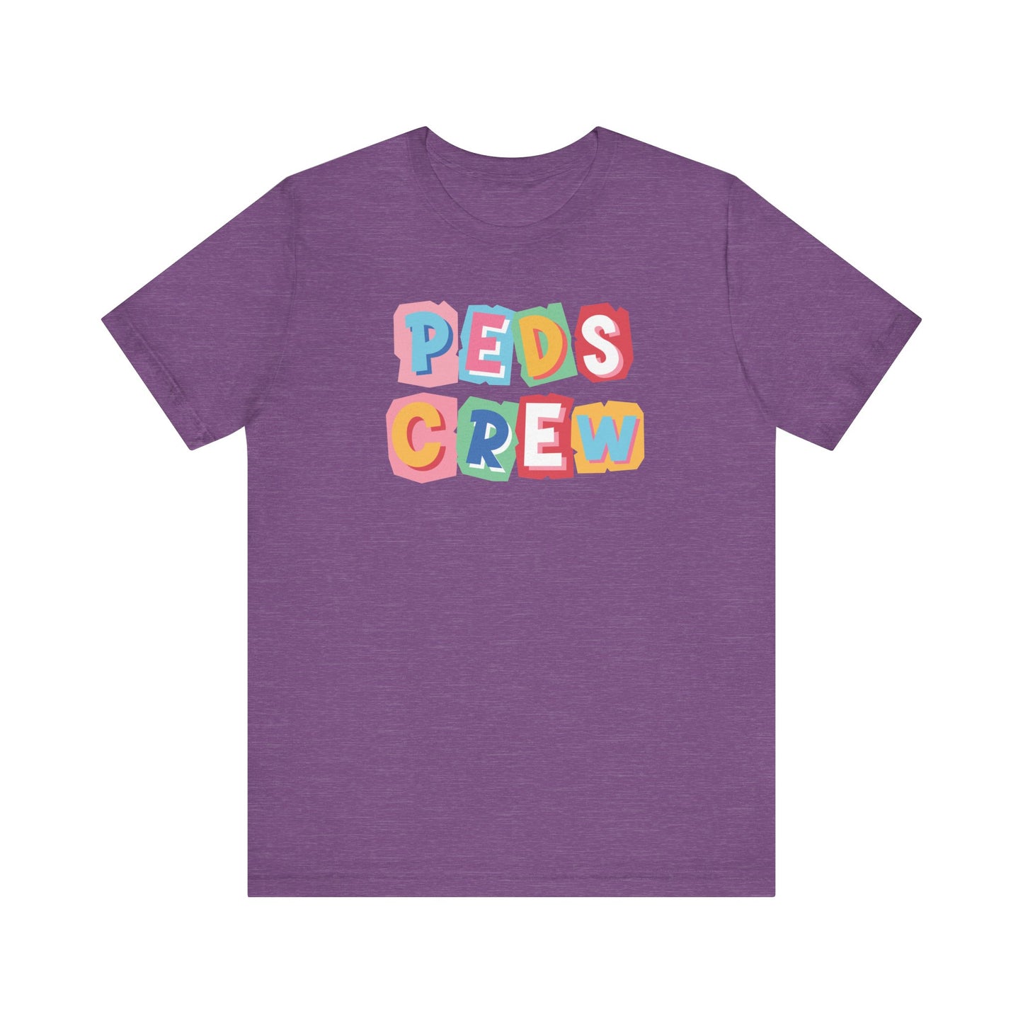 Peds crew nurse tshirt , retro 90s theme nurse tshirt