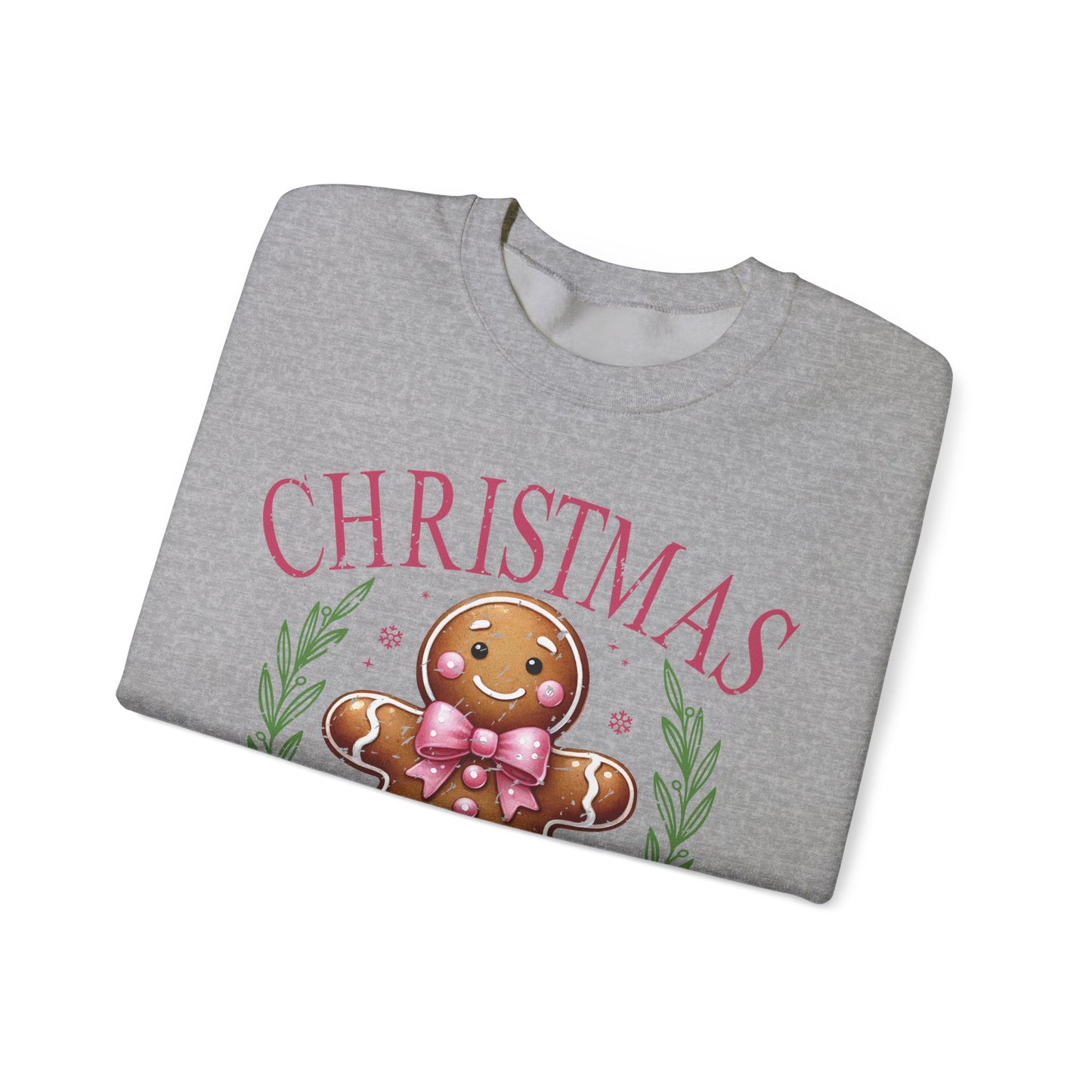 Cutest Gingerbread Baking Sweatshirt, perfect for cookie baking day!