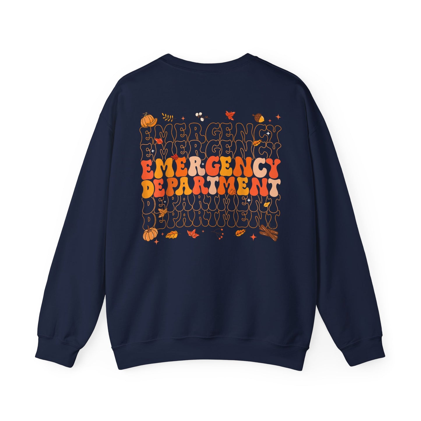 Copy of Turkey front ED sign, thanksgiving theme ED Nurse longsleeve , pediatric nurse shirt, comfort colors turkey nurse shirt, Peds nurse,fall nurse shirt
