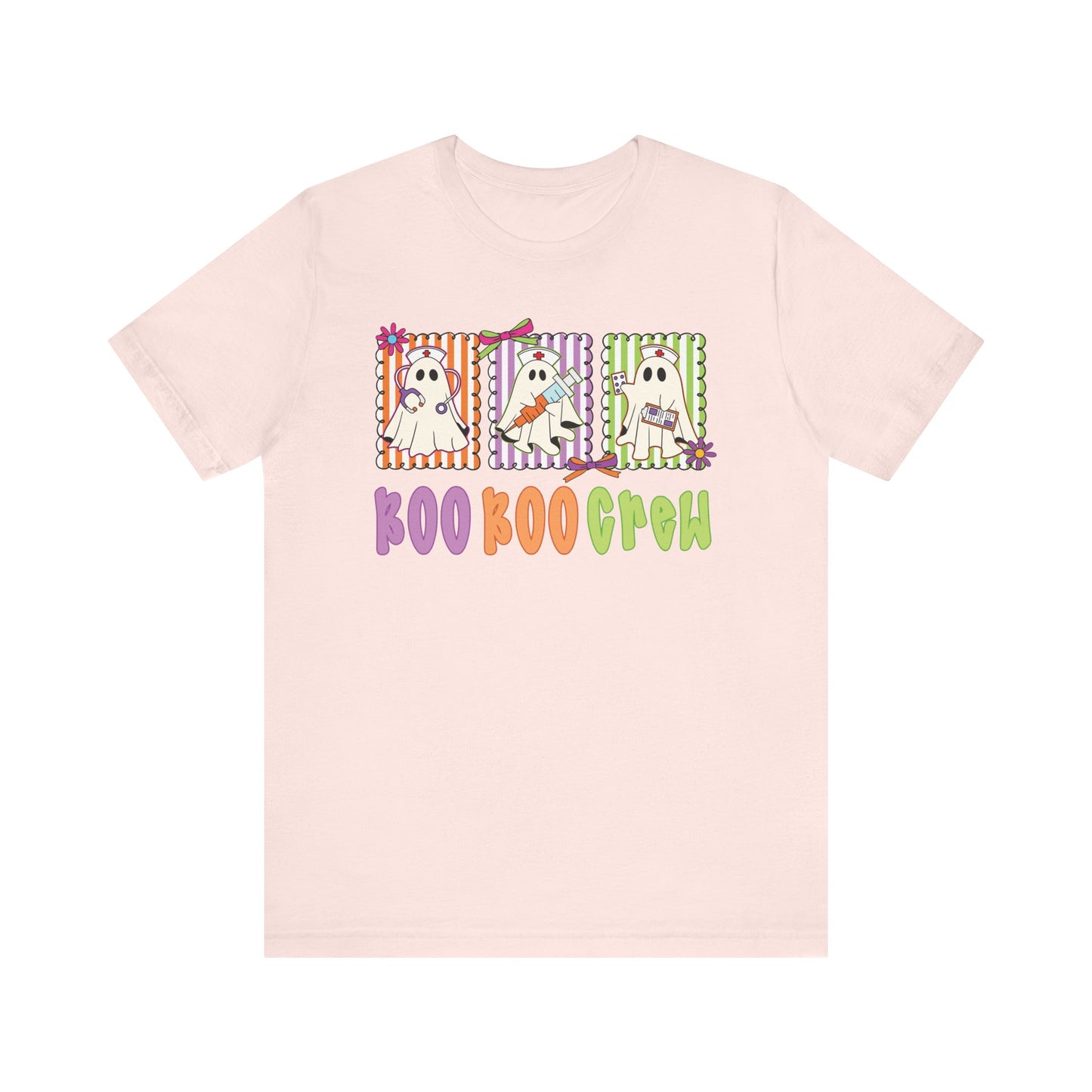 Boo Boo Crew Tshirt , pediatric nurse Halloween shirt, gildan ghost nurse shirt, Peds nurse , Spooky nurse shirt
