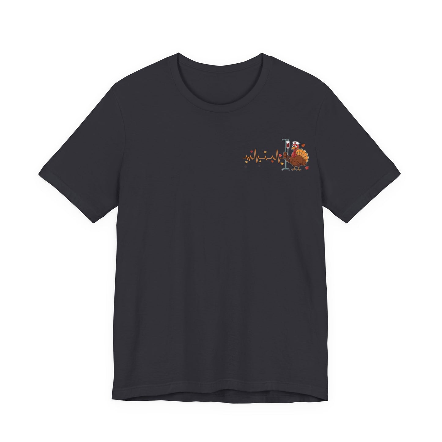 Turkey pocket design ED Nurse , pediatric nurse thanksgiving  shirt, gildan turkey ekg nurse shirt, Peds nurse , fall nurse shirt