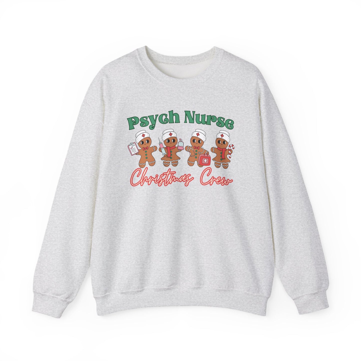 Psych Nurse Christmas Crew, Gingerbread nurse, Nurse. Christmas sweater, Psych Nurse, Christmas Crew
