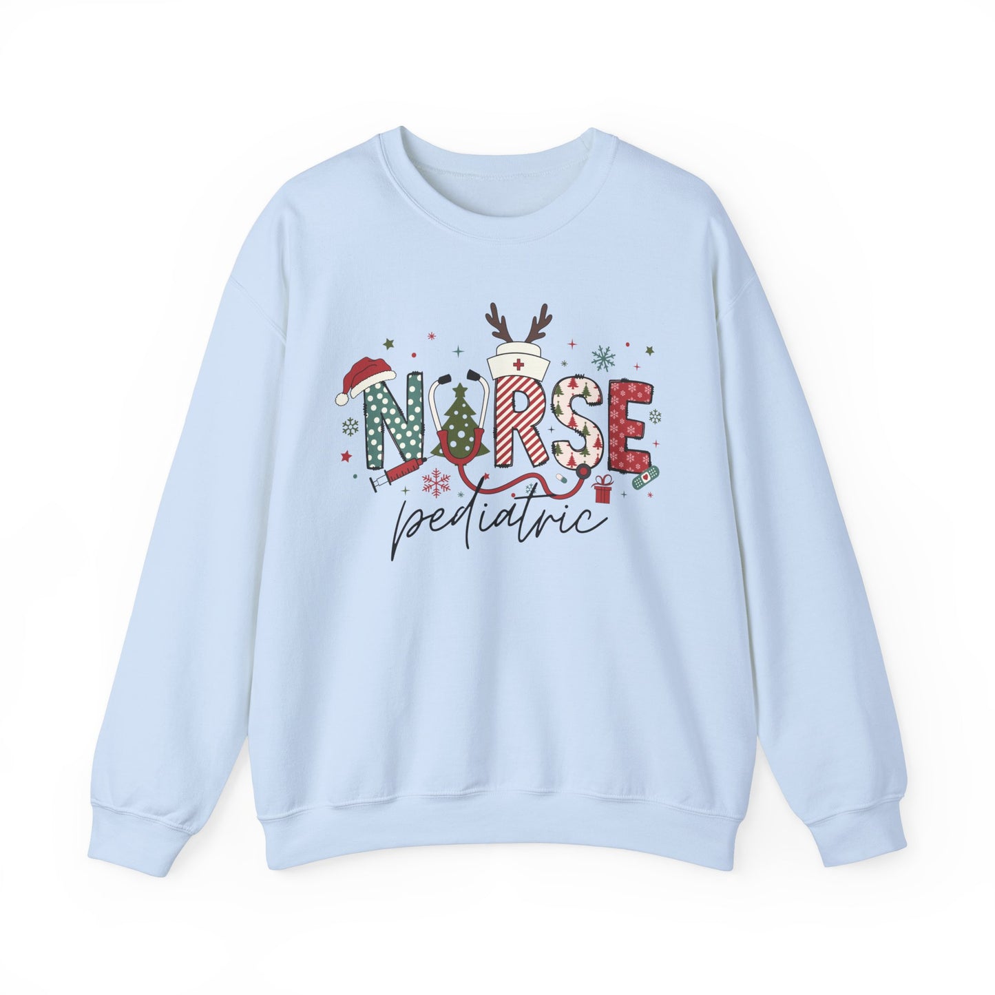 Pediatric Nurse  Christmas Crew, festive nurse, ER Nurse Christmas sweater, Pediatric Nurse, Christmas Crew, group shirt,