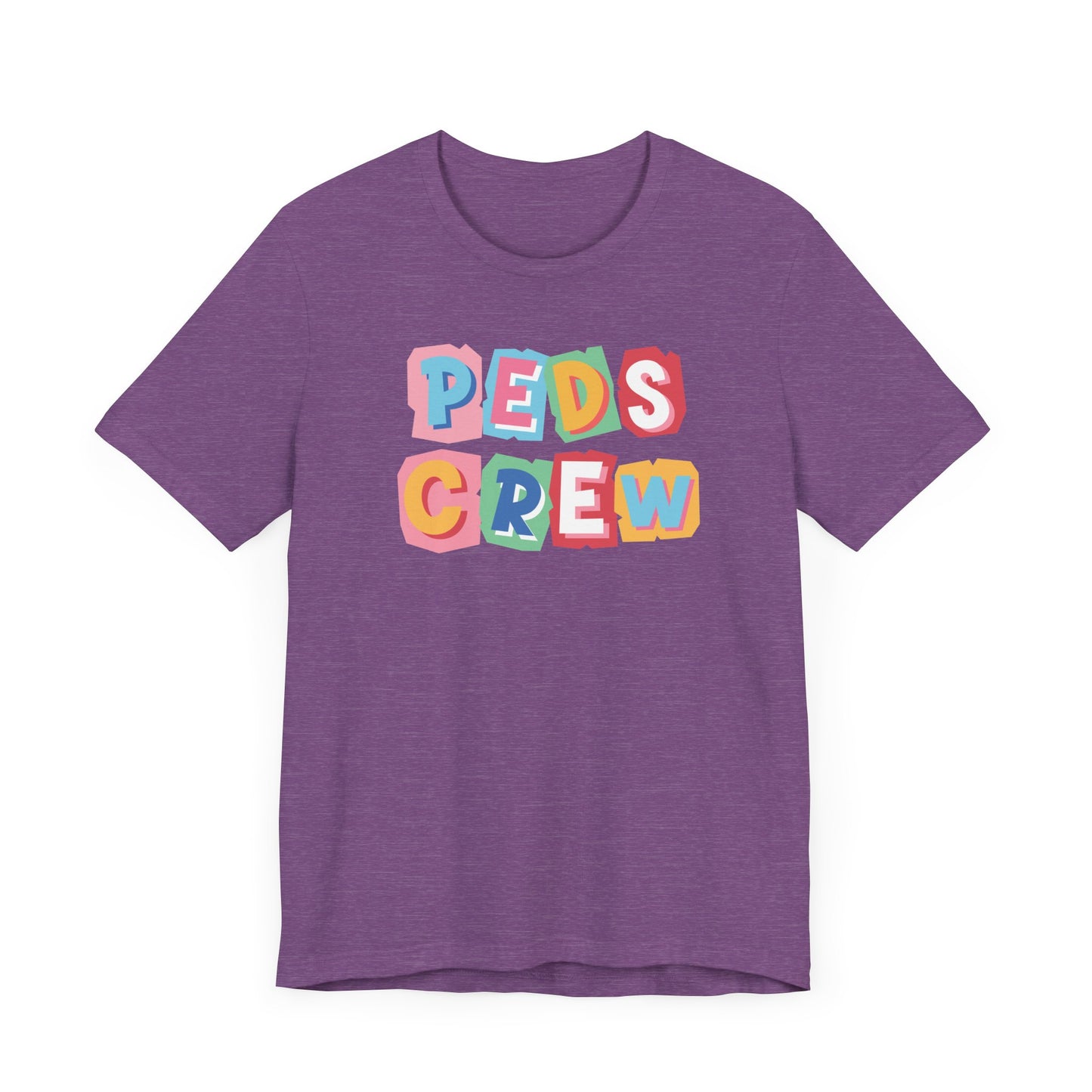 Peds crew nurse tshirt , retro 90s theme nurse tshirt