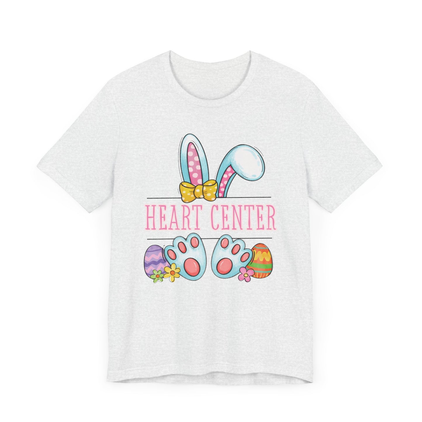 Heart Center Adorable Bunny Shirt Retro Chick, Nurse shirt, Easter nurse, Comfy and cute for work or play!