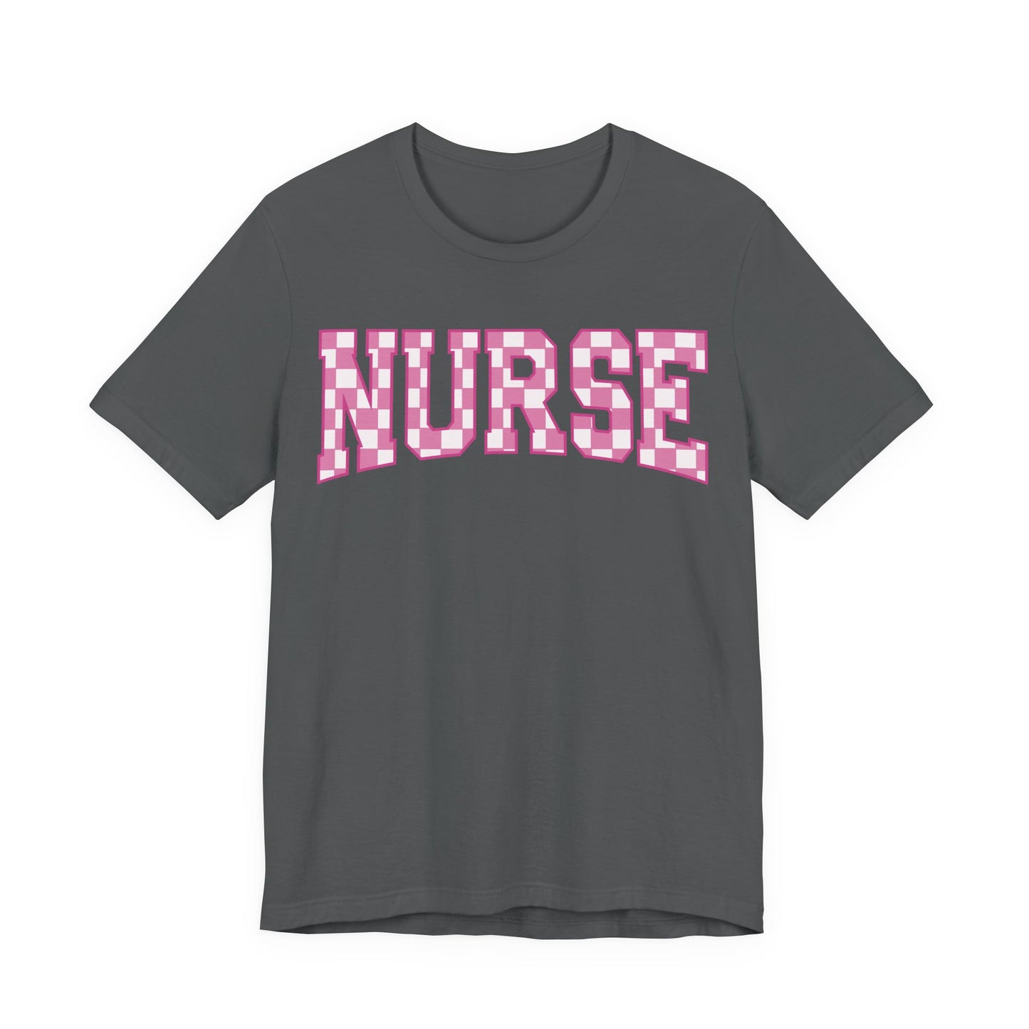 Retro checkered nurse shirt , Emergency Nurse,  Registered Nurse Shirt, PICU Nurse, NICU Nurse Shirt, Gift for Nurse, Future Nurse gift, RN gift.