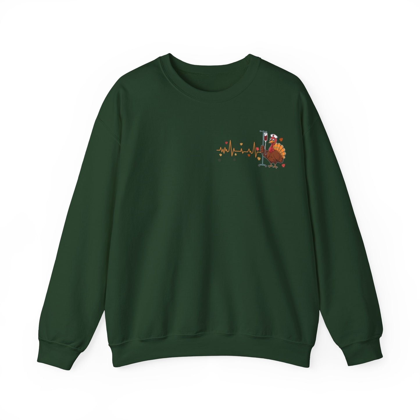 Turkey pocket design ED Nurse , pediatric nurse thanksgiving  shirt, comfort colors turkey ekg nurse shirt, Peds nurse , fall nurse shirt