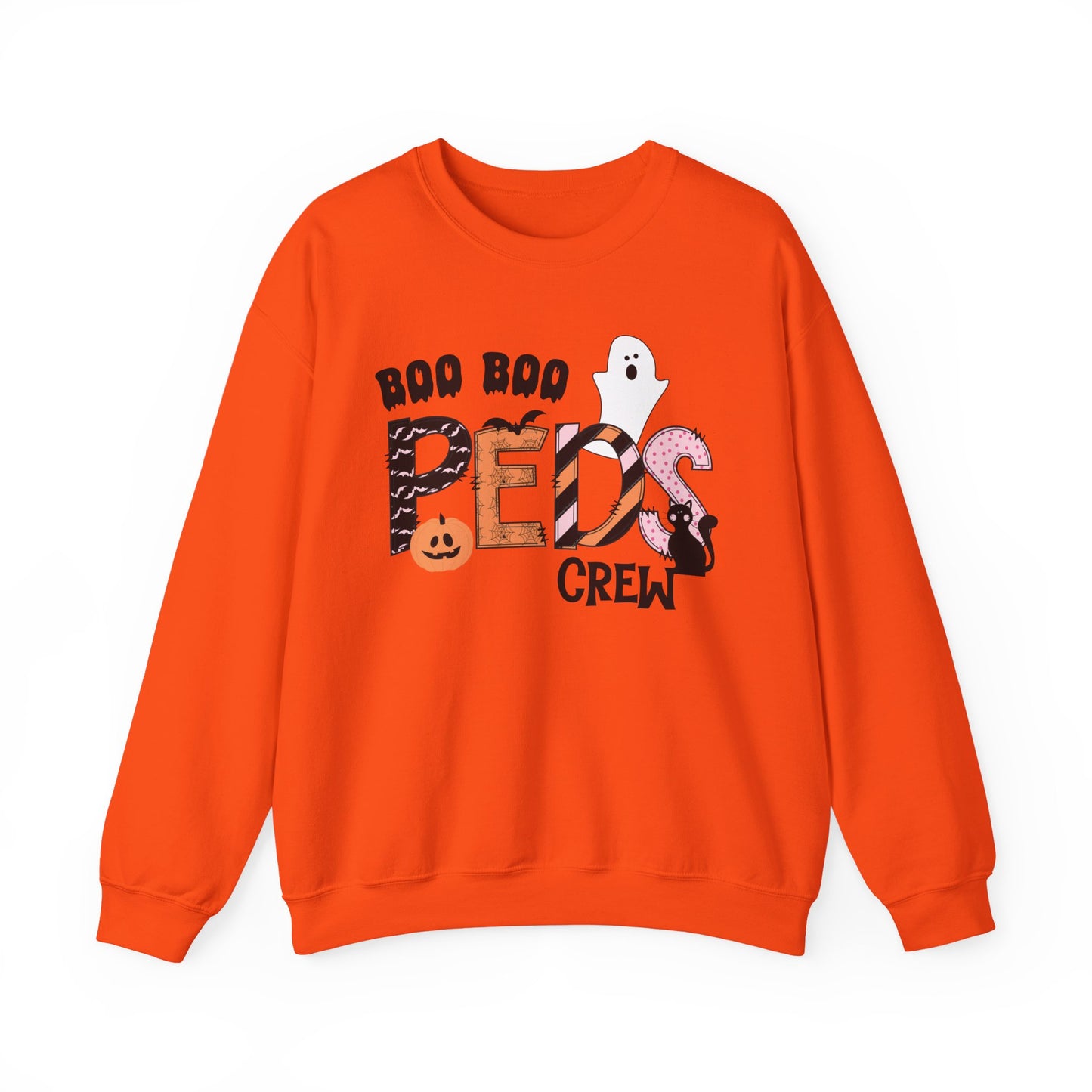 Boo Boo Peds Crew, pediatric nurse sweatshirt, Halloween sweatshirt, spooky season, ER RN, NICU nurseHalloween Nurse, comfort colors