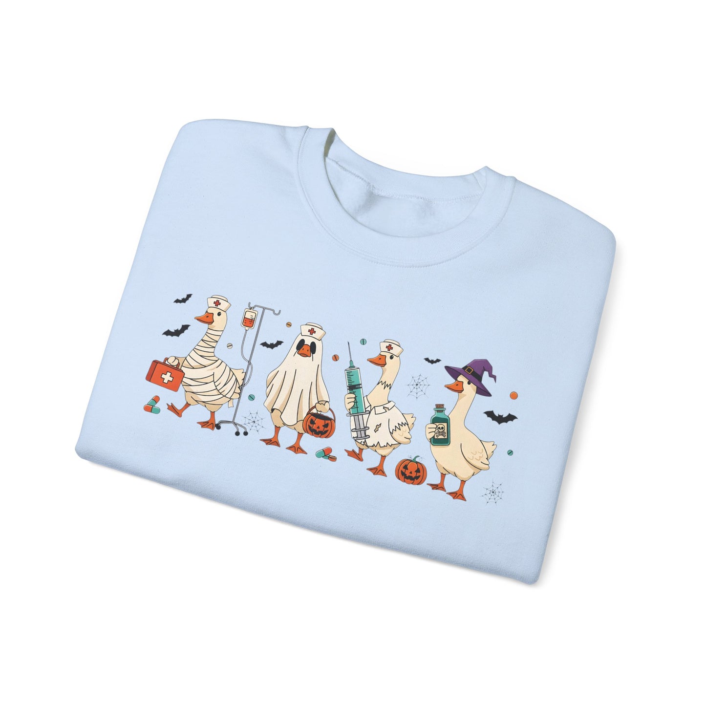 Spooky Goose  Halloween sweatshirt , pediatric nurse sweatshirt, Halloween sweatshirt, spooky season, ER RN, NICU nurseHalloween Nurse, comfort colors