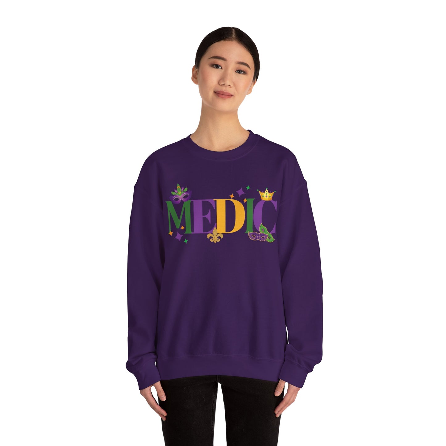 Mardi Gras MEDIC Sweatshirt