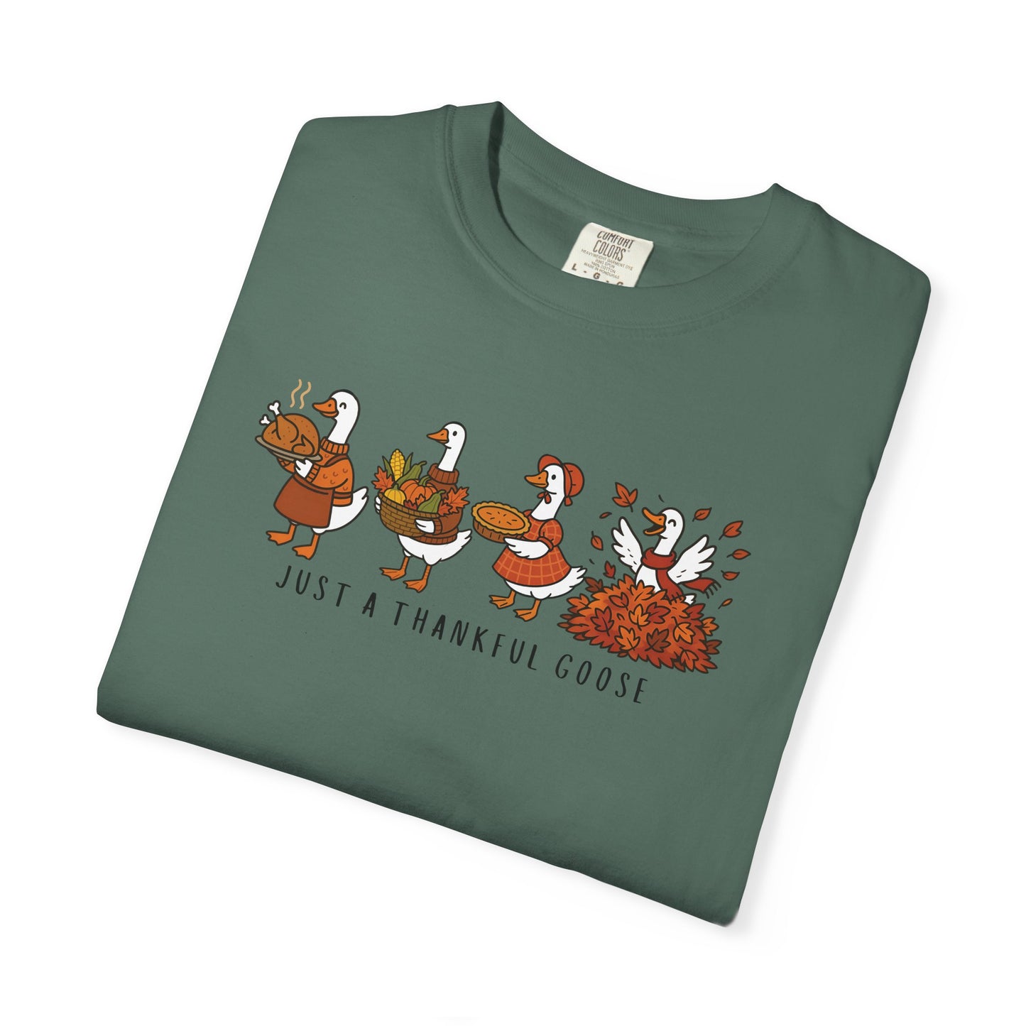 Funny Goose Thanksgiving Comfort colors tshirt