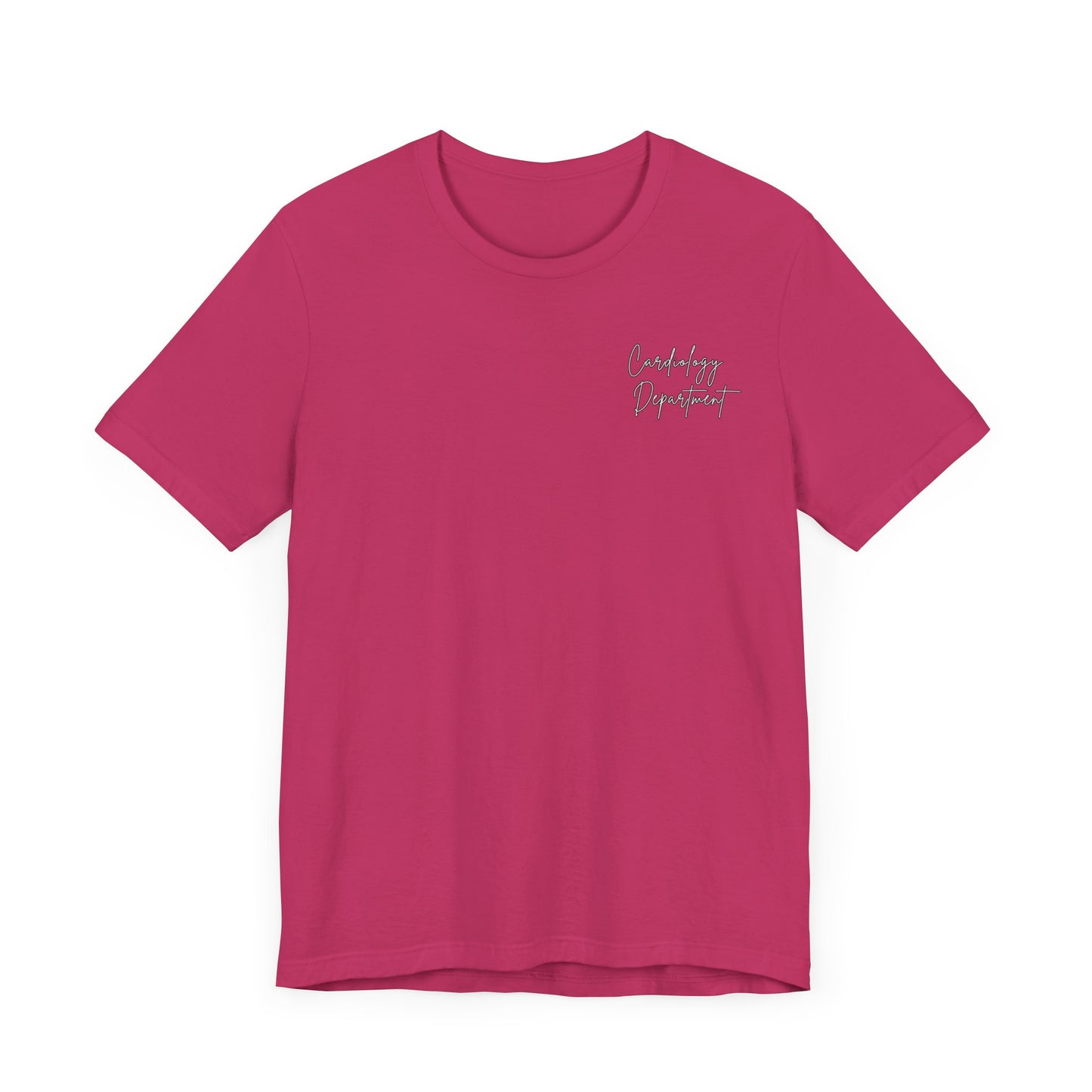 Simple Floral Heart , Cardiology Bella Canvas Tshirt