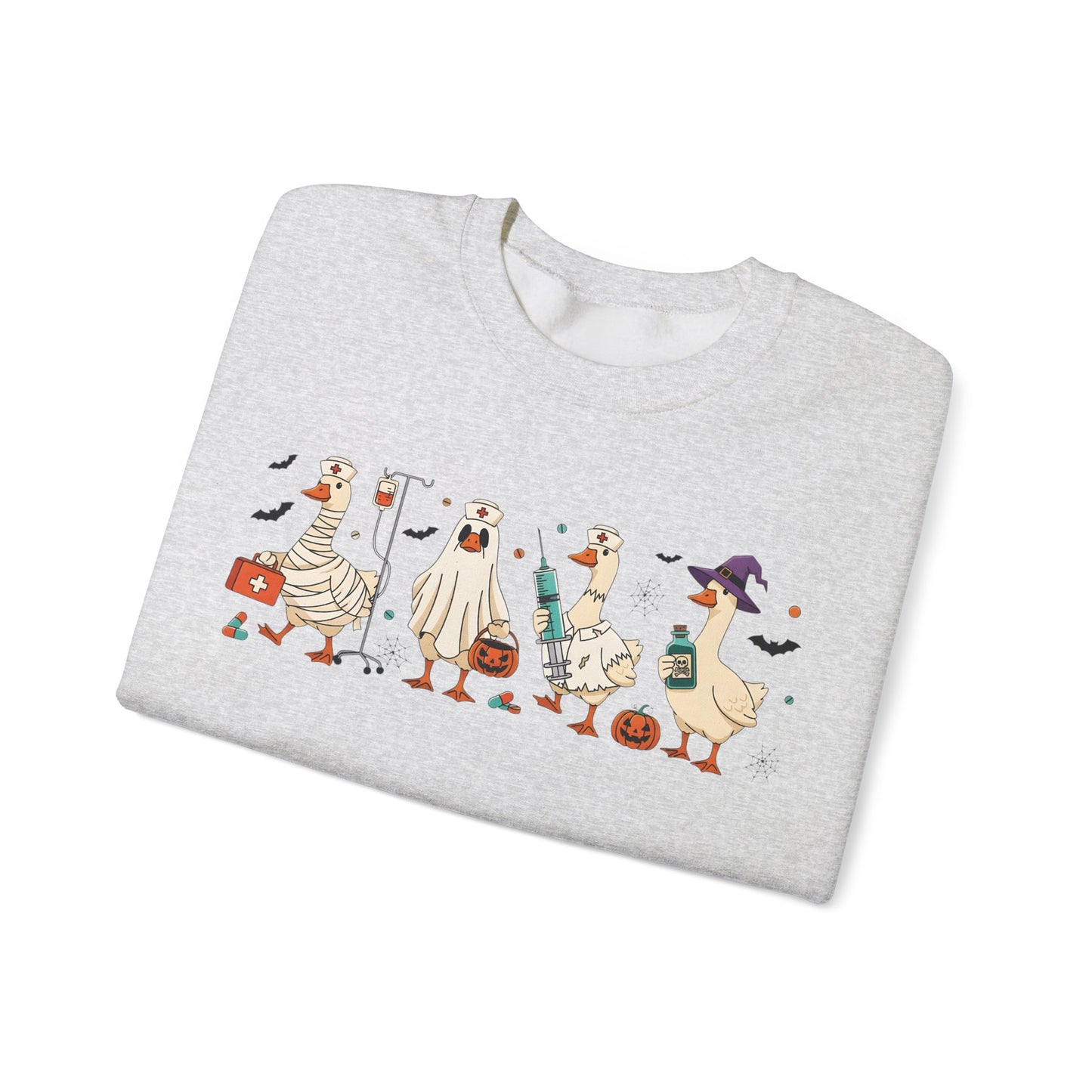 Spooky Goose  Halloween sweatshirt , pediatric nurse sweatshirt, Halloween sweatshirt, spooky season, ER RN, NICU nurseHalloween Nurse, comfort colors