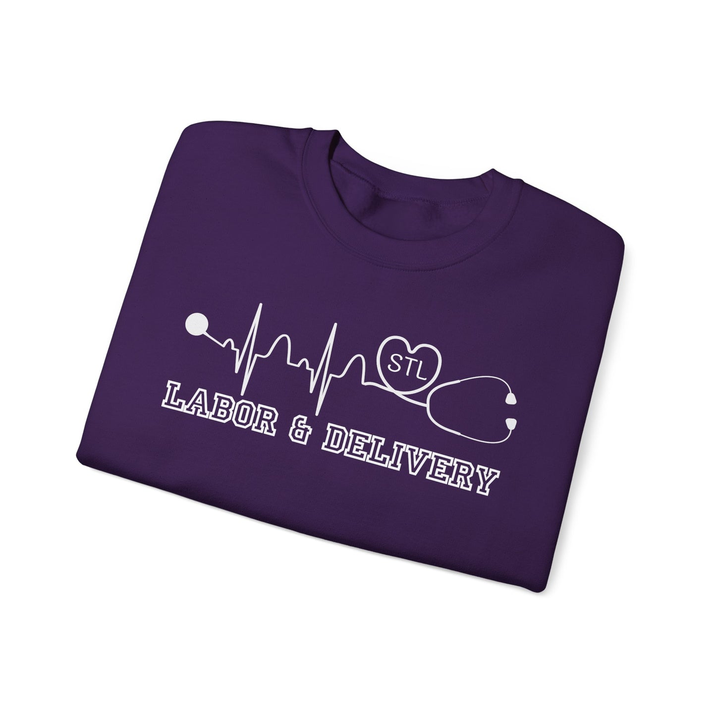 Copy of Labor and delivery stl comfort colors sweatshirt, cozy sweatshirt !