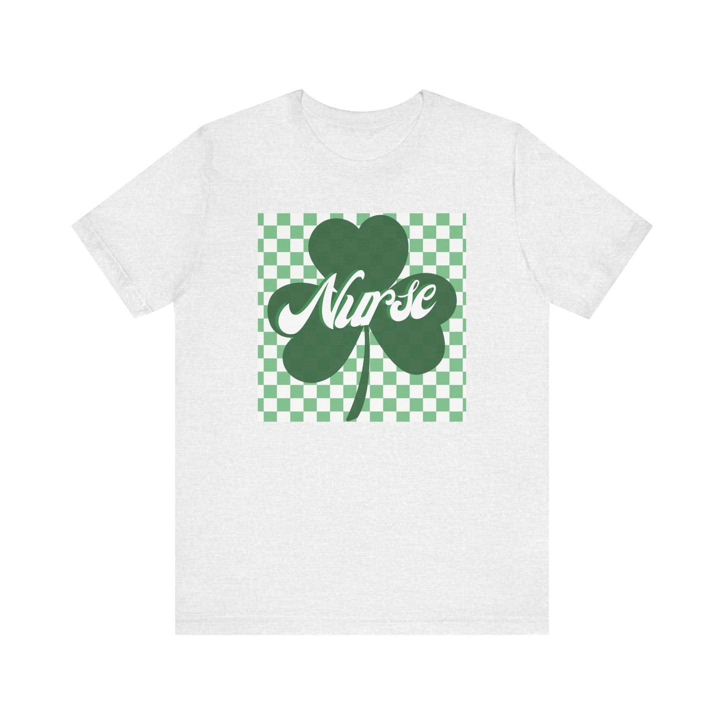 Retro St. Patrick’s Day Nurse Shirt, Comfy, stretchy Bella Canvas