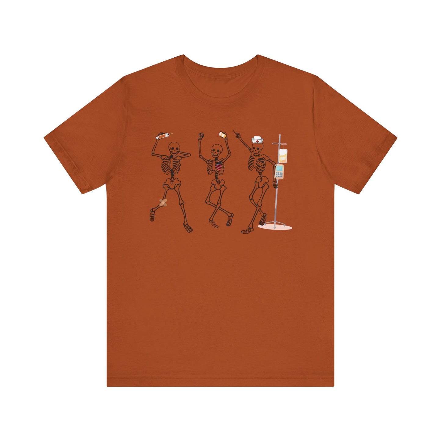 Dancing Skeleton Halloween Tshirt, Halloween shirt, nurse tshirt , spooky season, funny Halloween sweatshirt