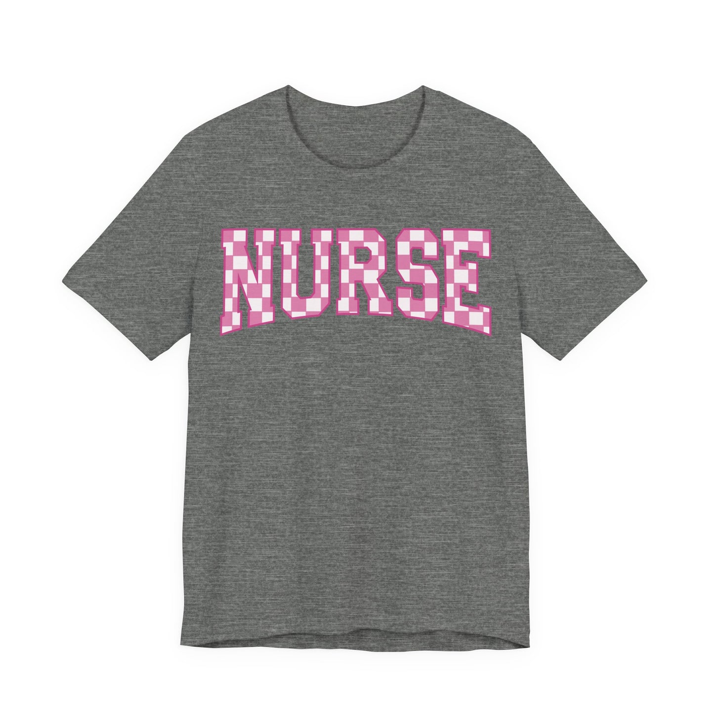 Retro checkered nurse shirt , Emergency Nurse,  Registered Nurse Shirt, PICU Nurse, NICU Nurse Shirt, Gift for Nurse, Future Nurse gift, RN gift.